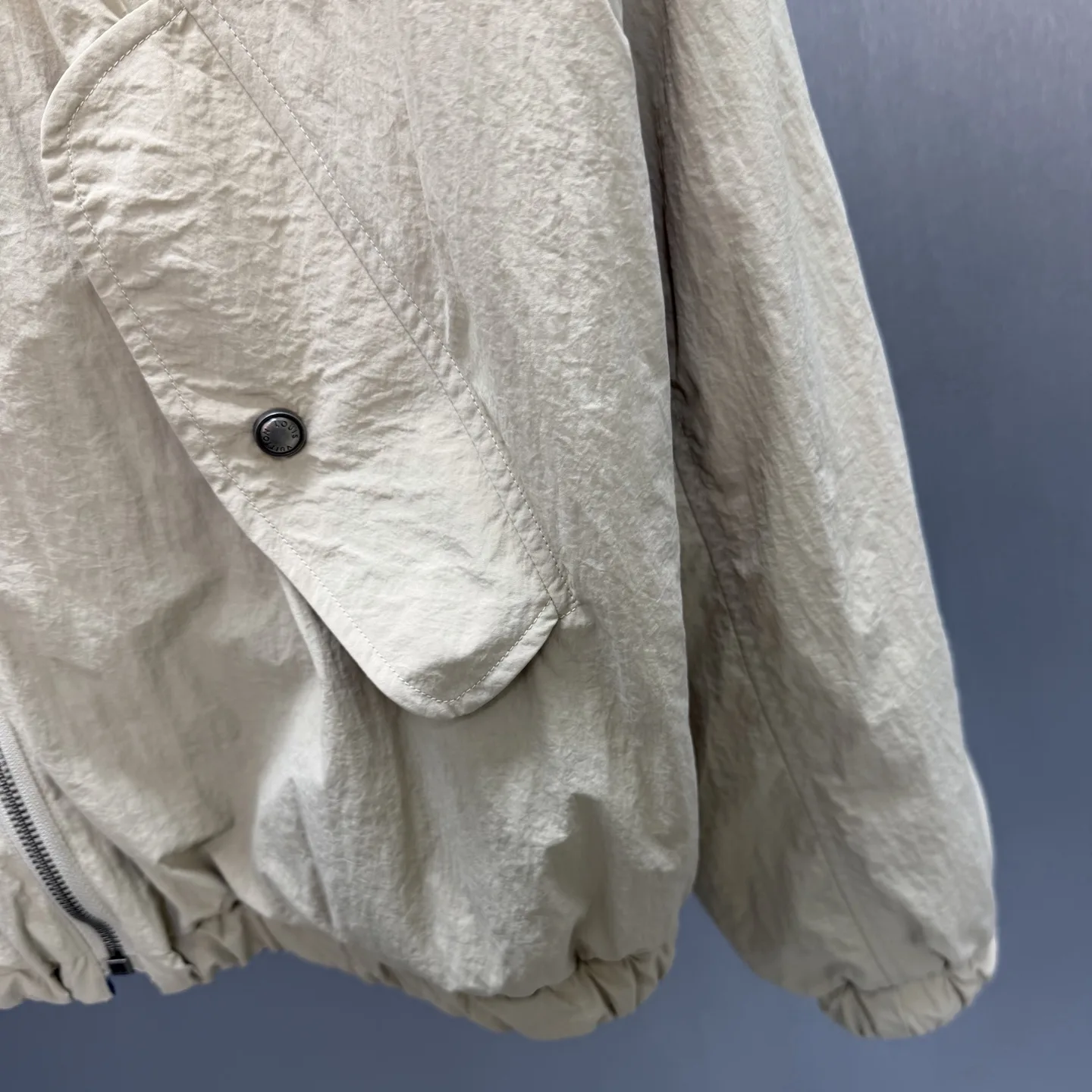 Reversible Monogram Overlap Windbreaker D33014179 — view 7