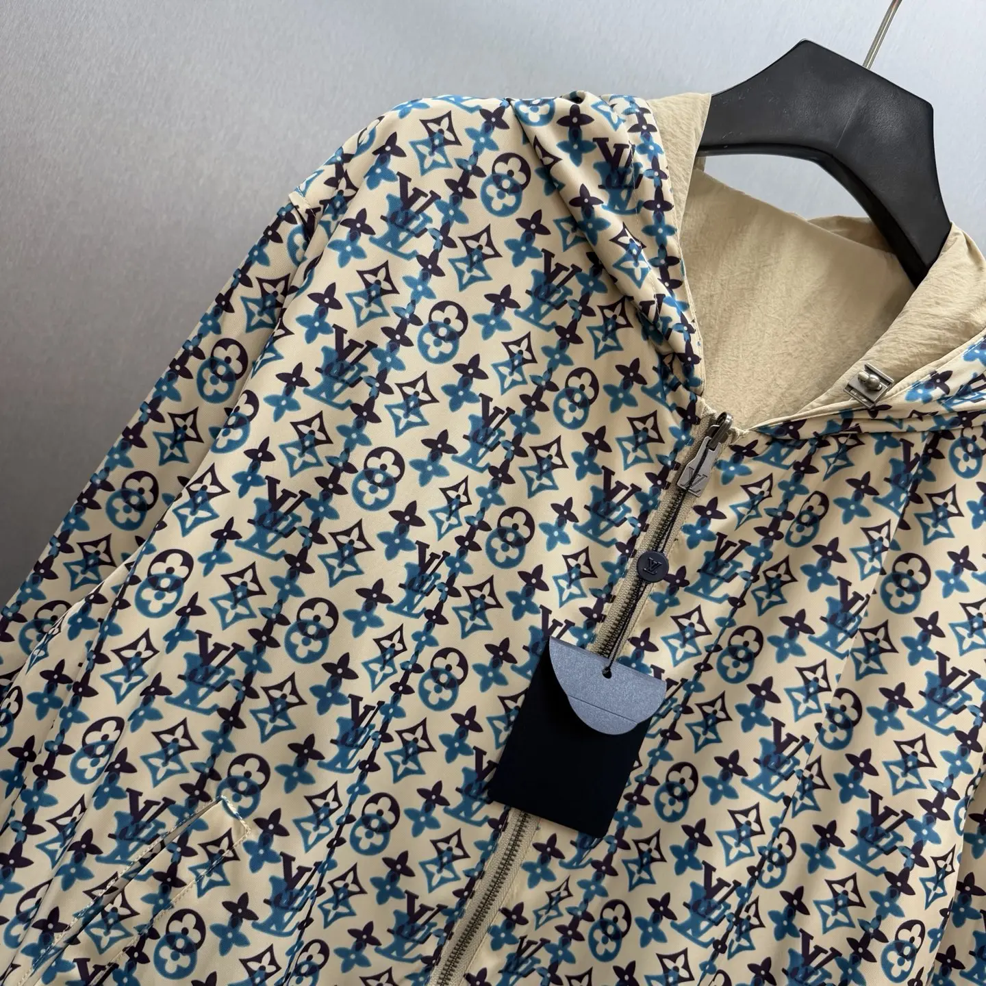 Reversible Monogram Overlap Windbreaker D33014179 — view 9