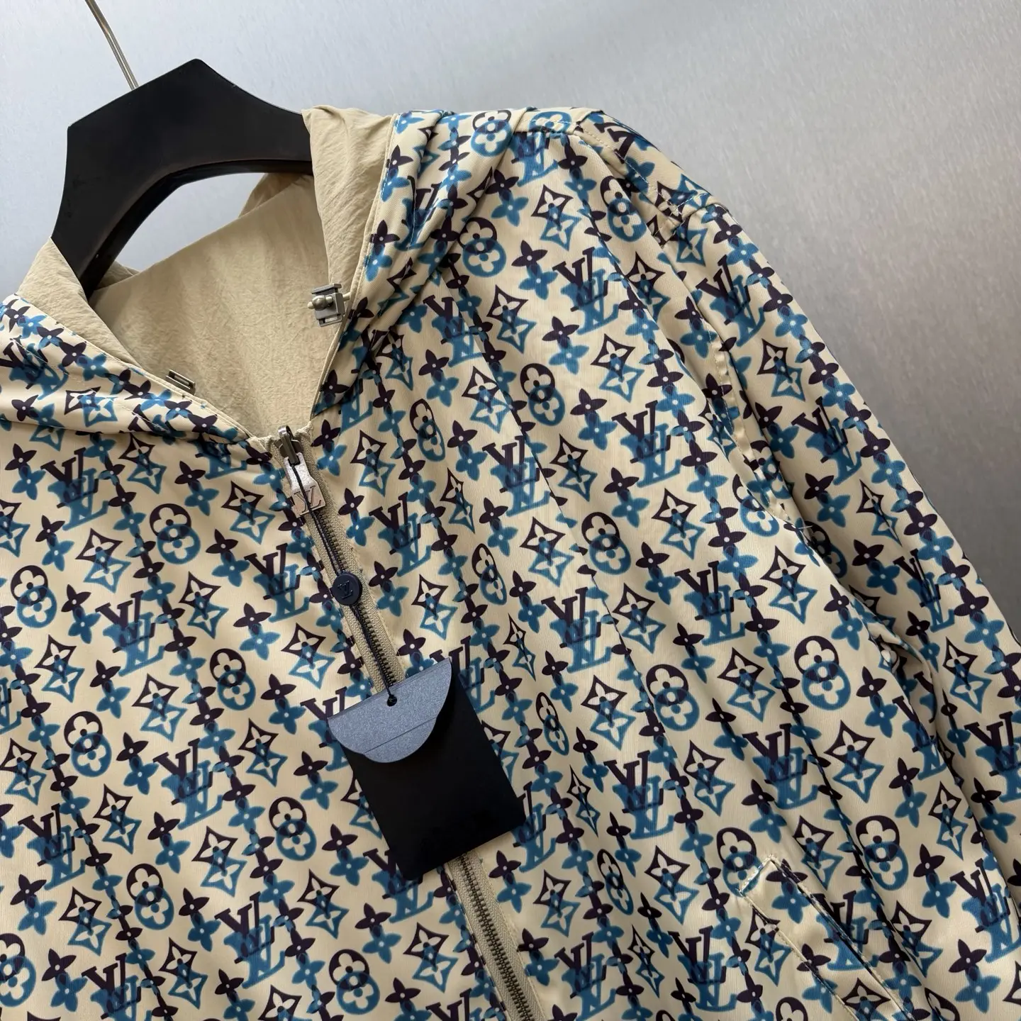 Reversible Monogram Overlap Windbreaker D33014179 — view 10