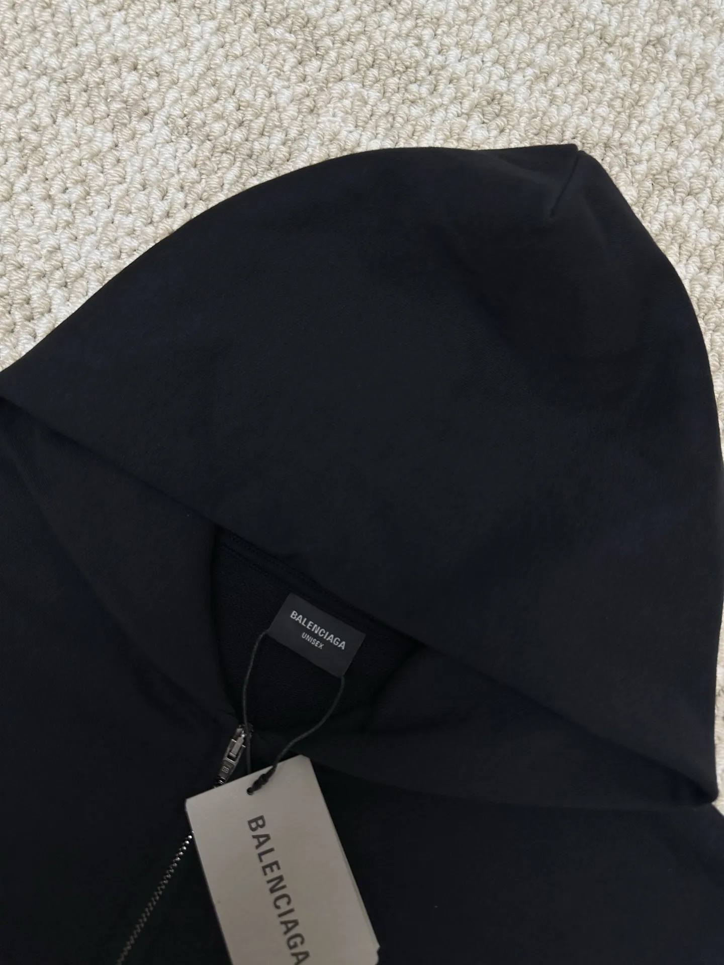 Logo-Print Oversized Zip-Up Hoodie D33519109 — view 3