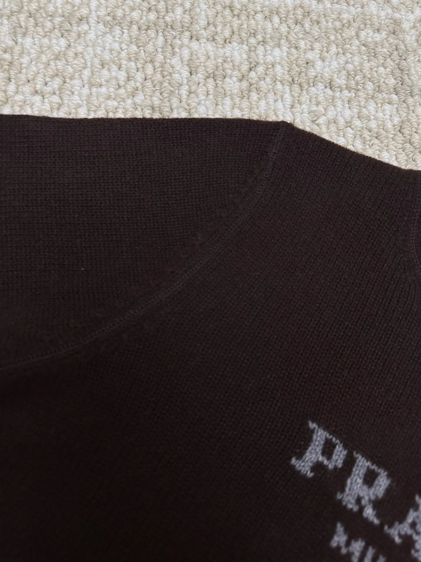 Logo-Intarsia Wool and Cashmere-Blend Sweater D33519106 — view 4