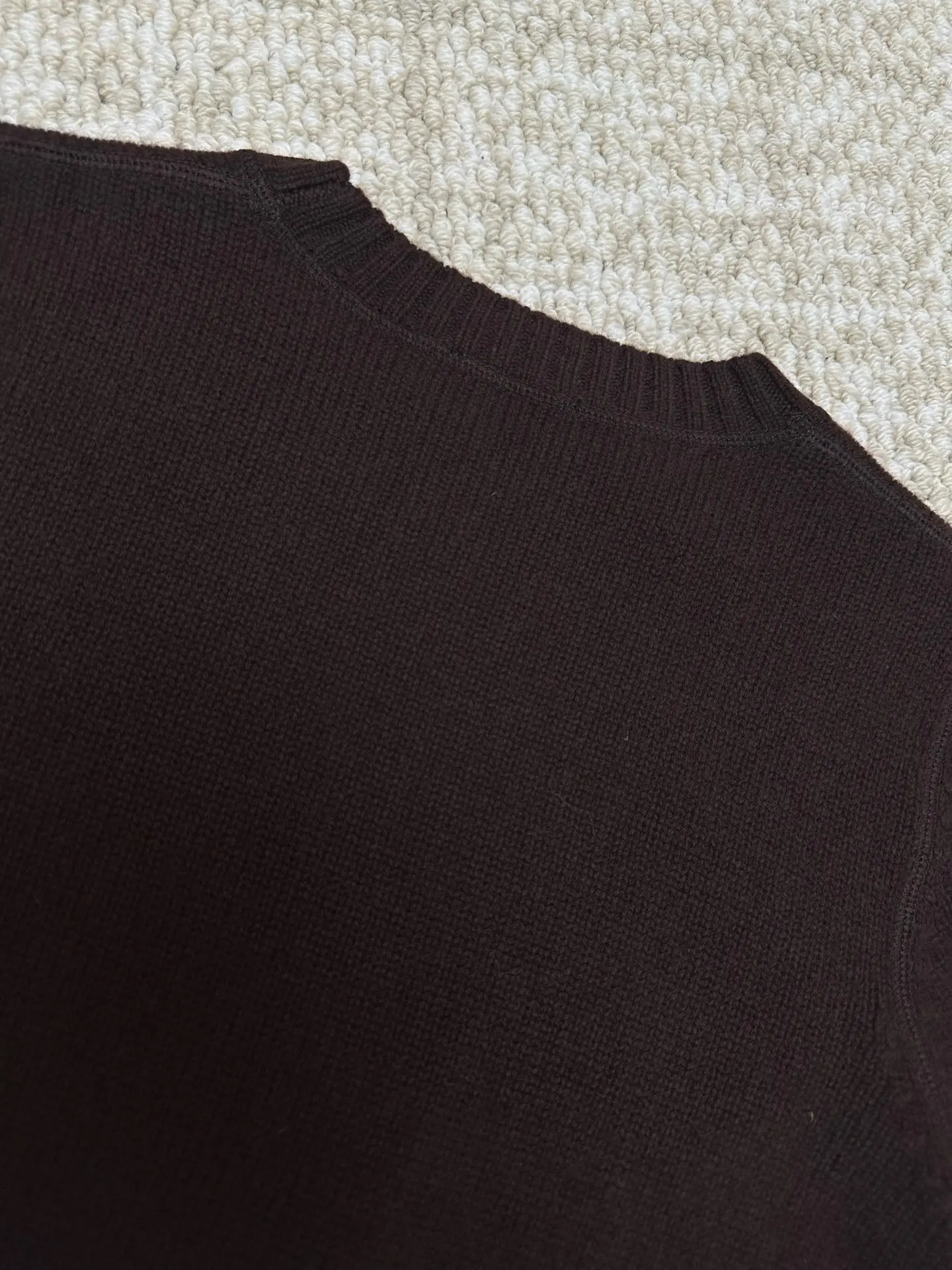 Logo-Intarsia Wool and Cashmere-Blend Sweater D33519106 — view 9