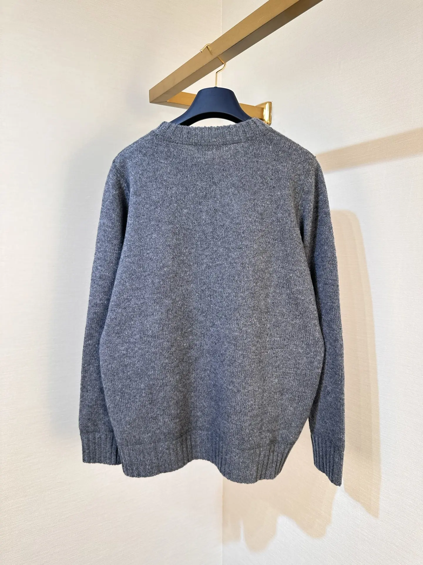 Logo-Intarsia Wool and Cashmere-Blend Sweater D33519107 — view 2