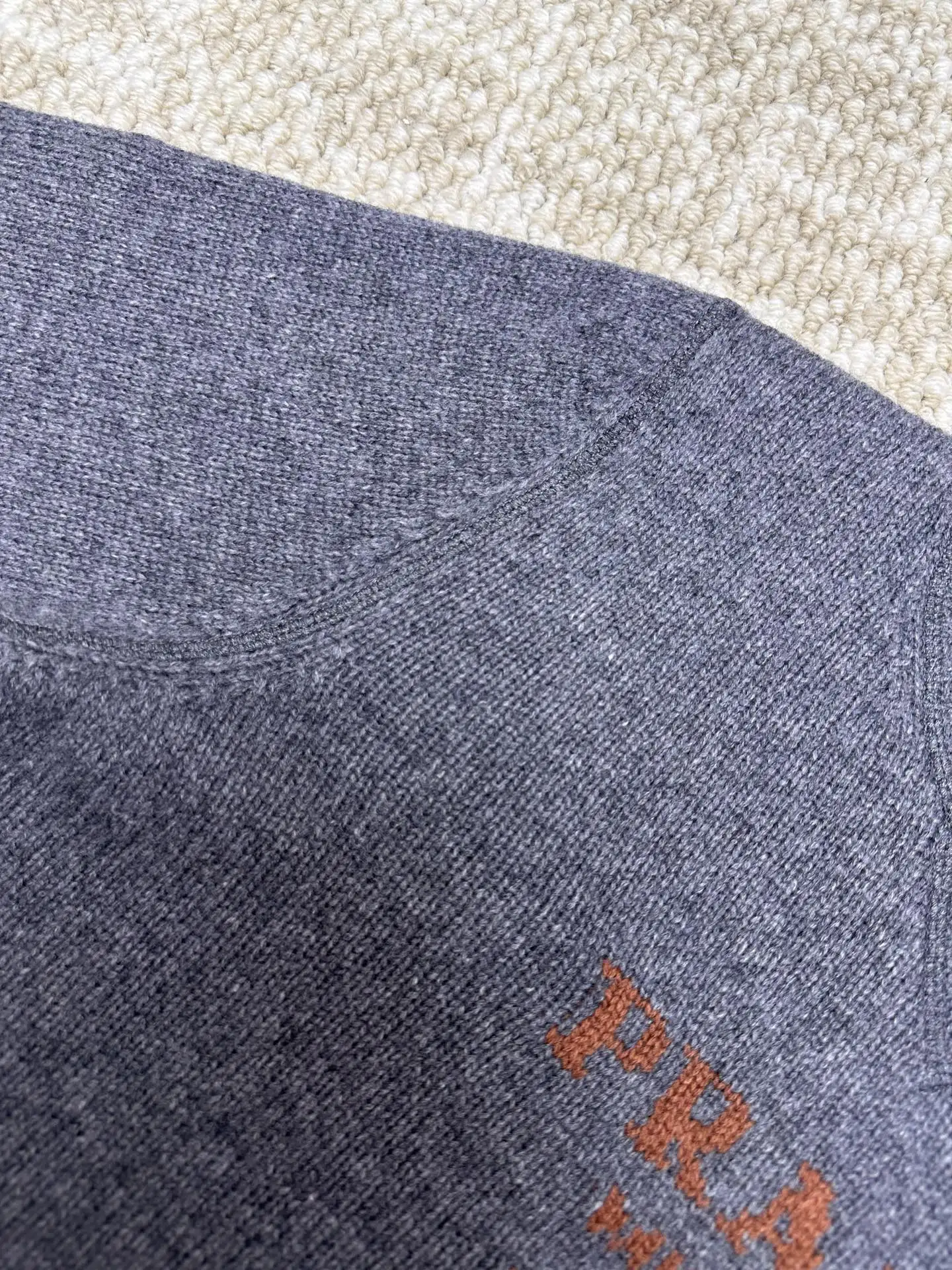 Logo-Intarsia Wool and Cashmere-Blend Sweater D33519107 — view 4