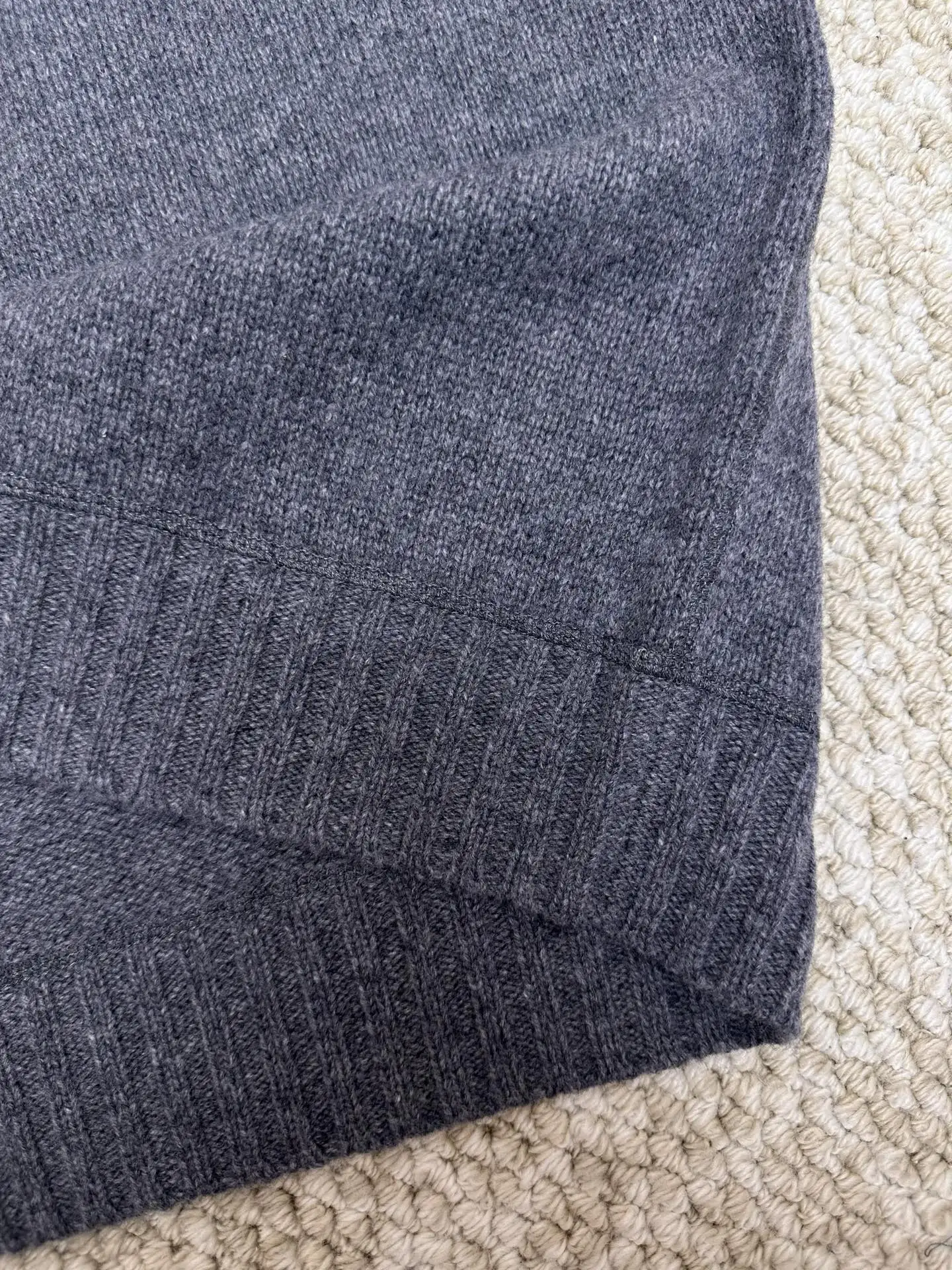Logo-Intarsia Wool and Cashmere-Blend Sweater D33519107 — view 7