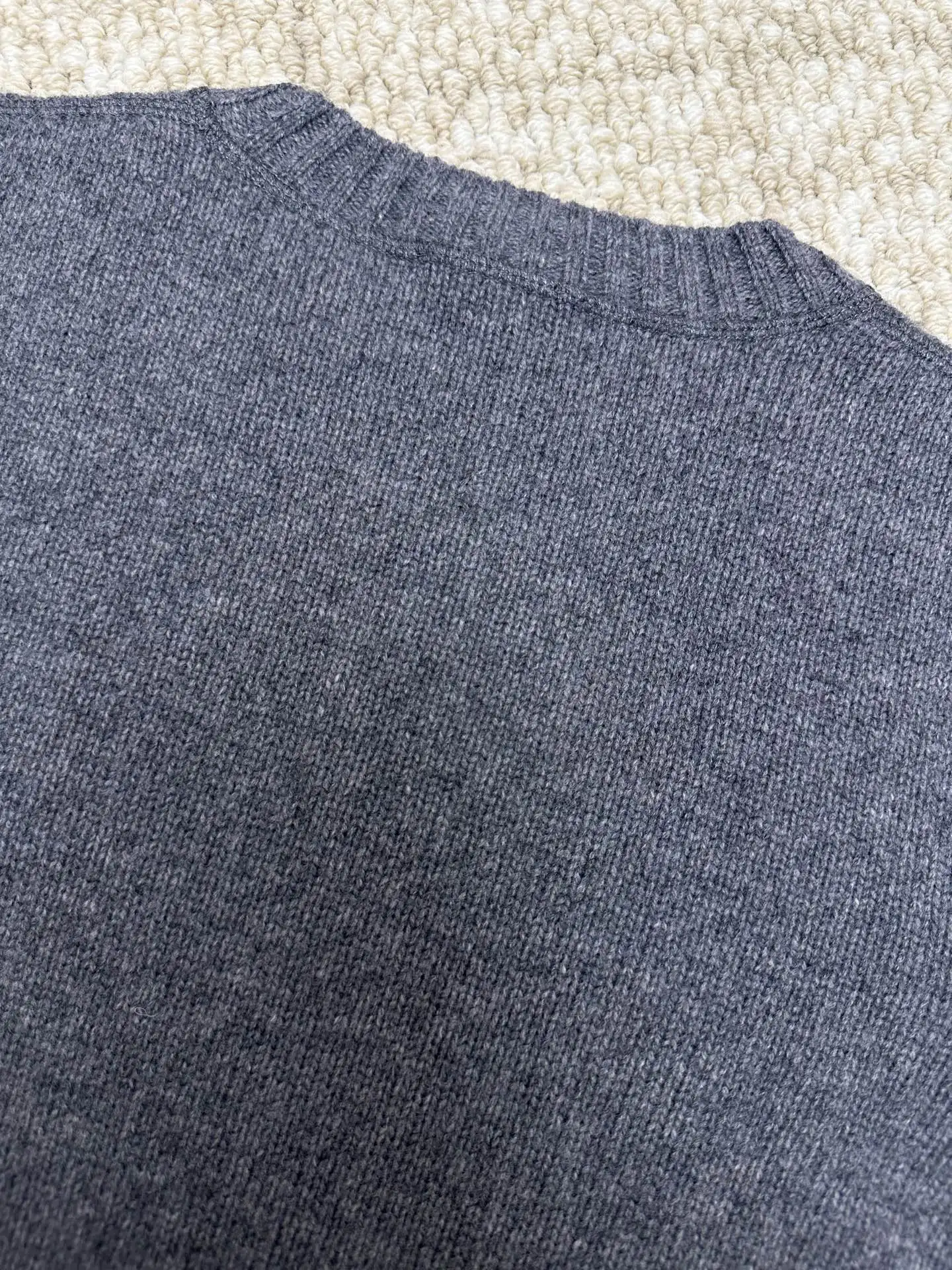 Logo-Intarsia Wool and Cashmere-Blend Sweater D33519107 — view 9