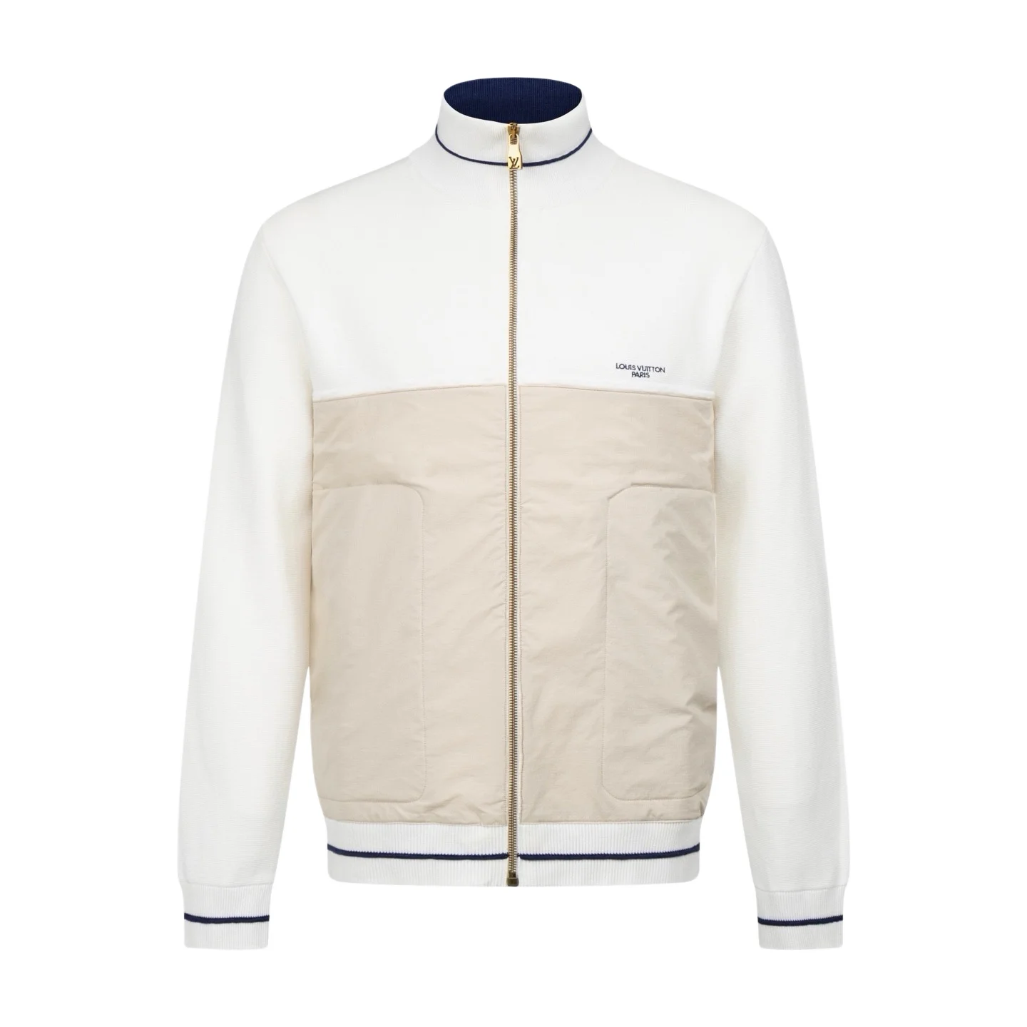 Color-Block Technical Knit Zip-Up Jacket D33521095
