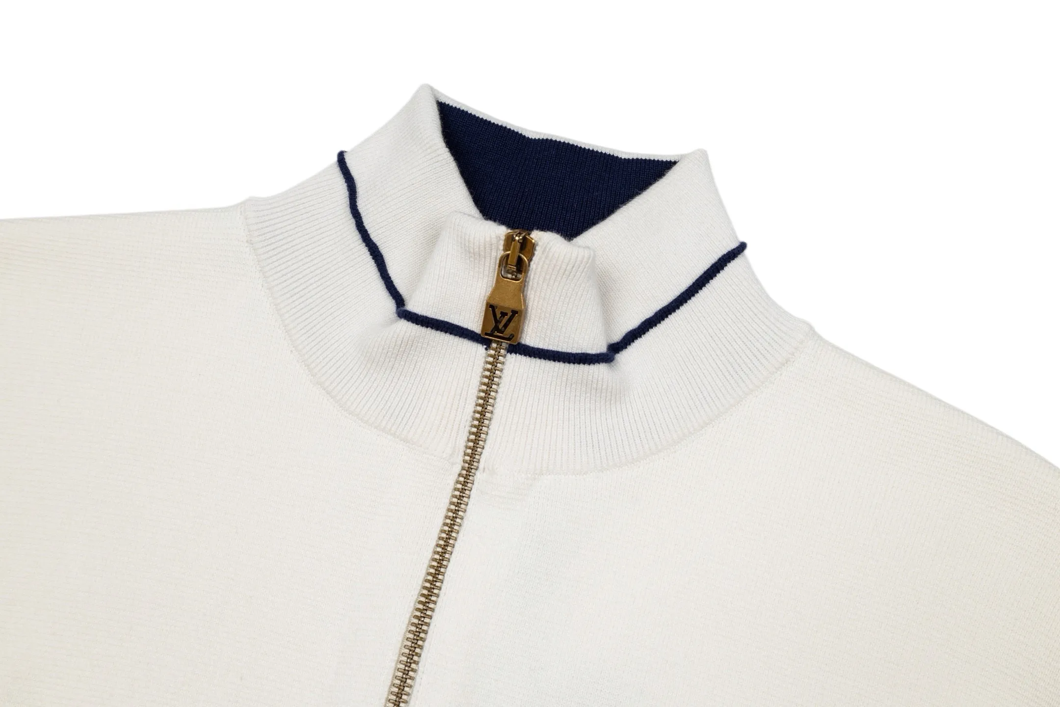 Color-Block Technical Knit Zip-Up Jacket D33521095 — view 3