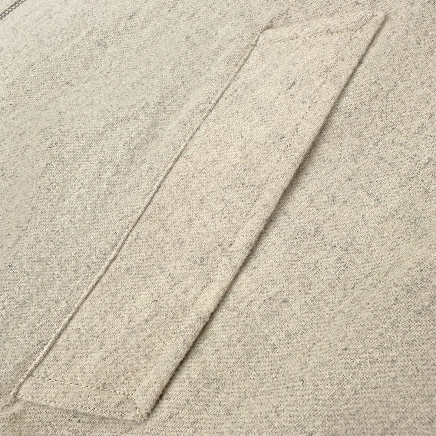 Anagram Embossed Wool-Blend Zip-Up Jacket D33521222 — view 7