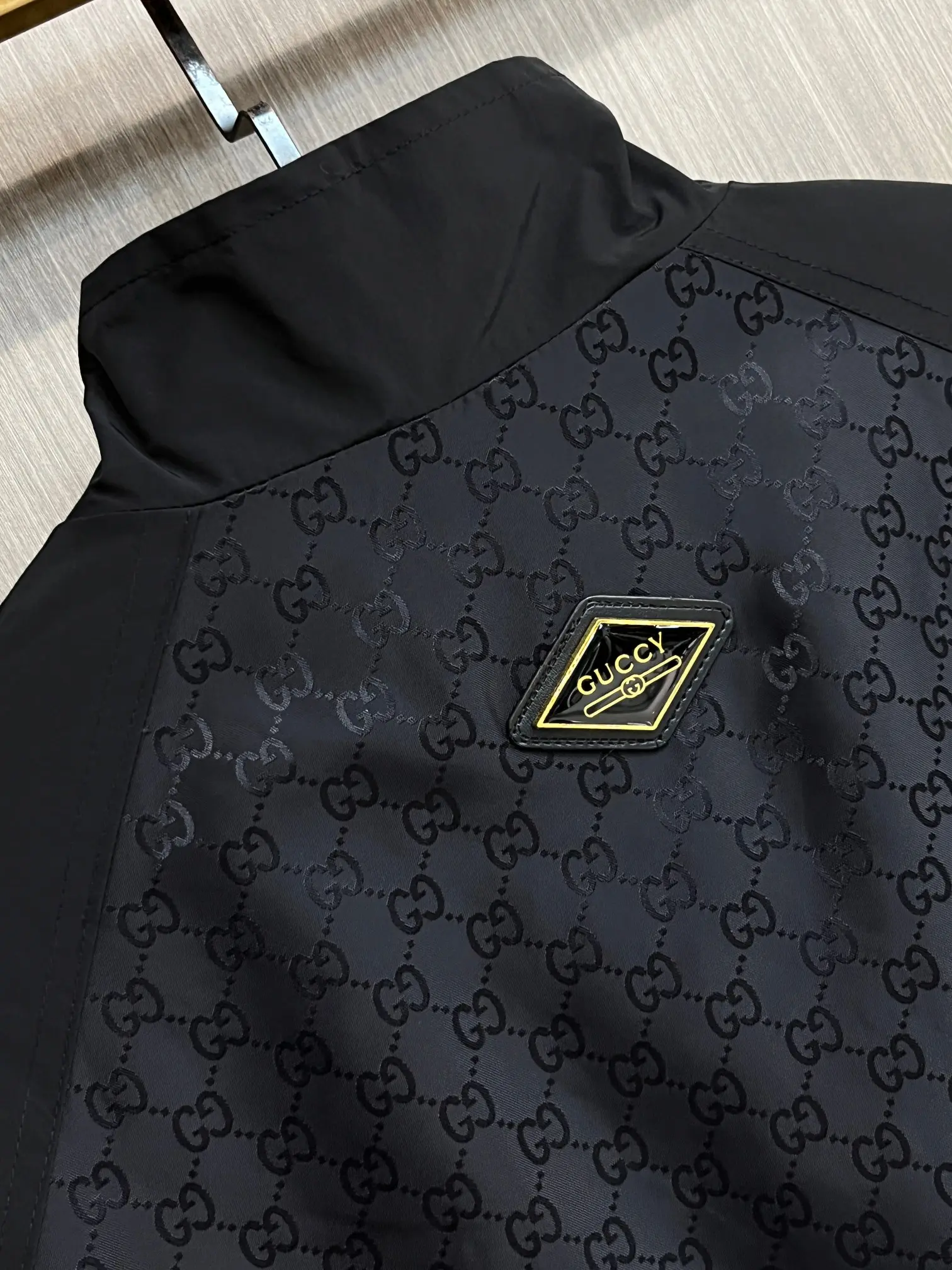 Monogram Panel Zip-Up Jacket D34014322 — view 4