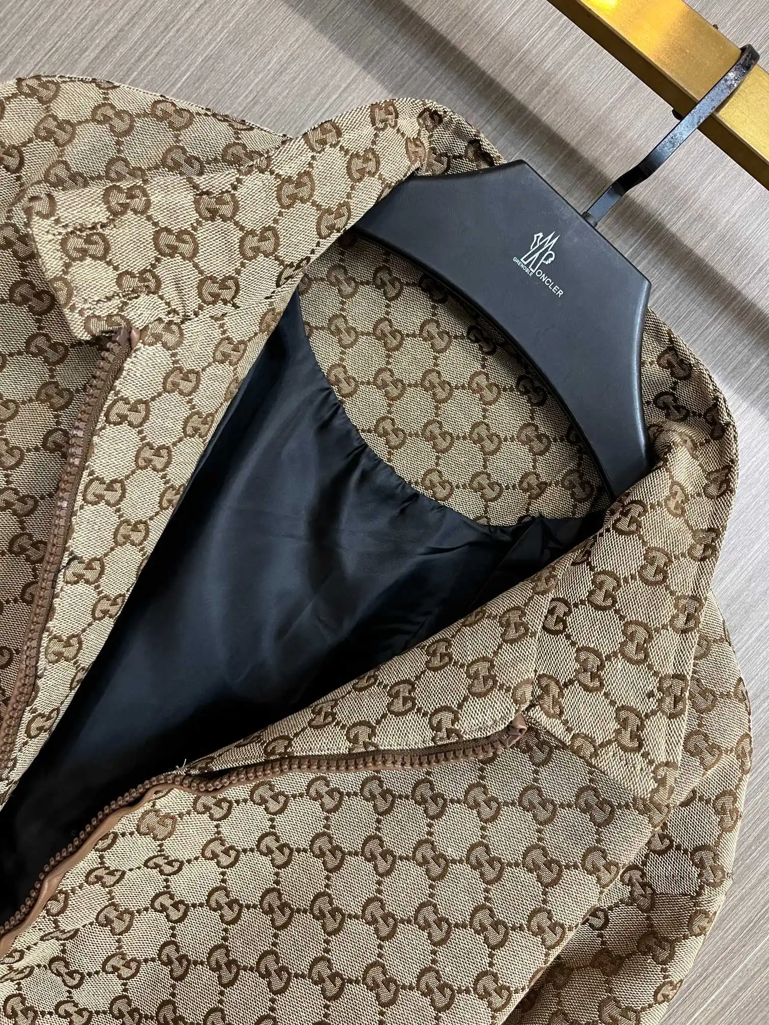 GG Monogram Web-Stripe Zip-Up Jacket D34014326 — view 5