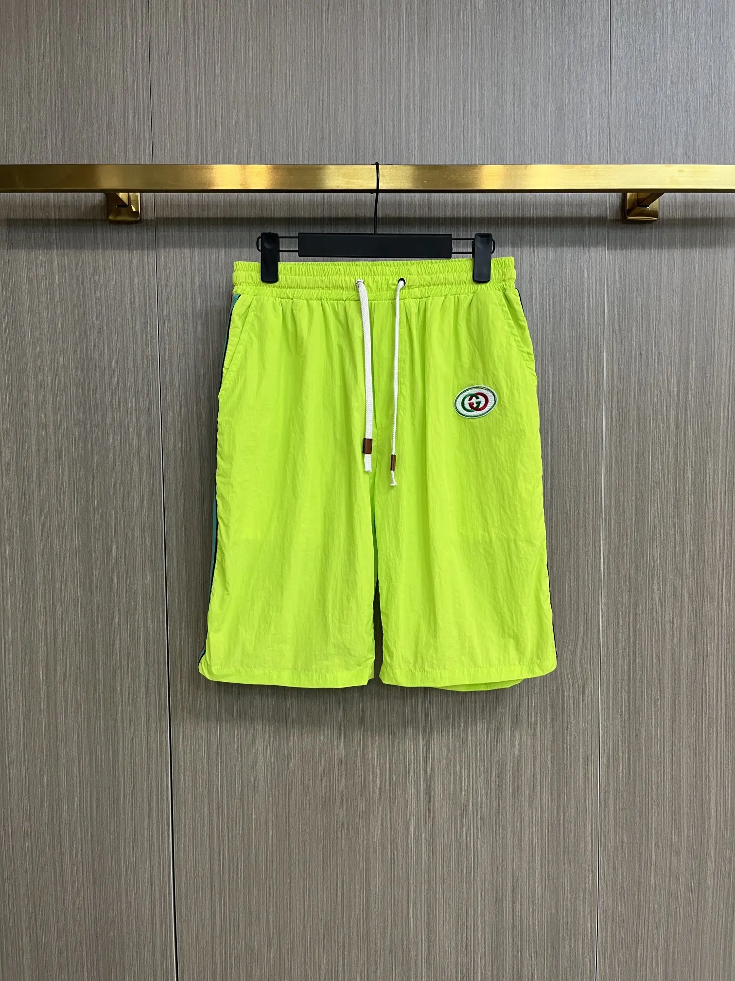 Logo-Appliquéd Hooded Windbreaker and Shorts Set D34014541 — view 3
