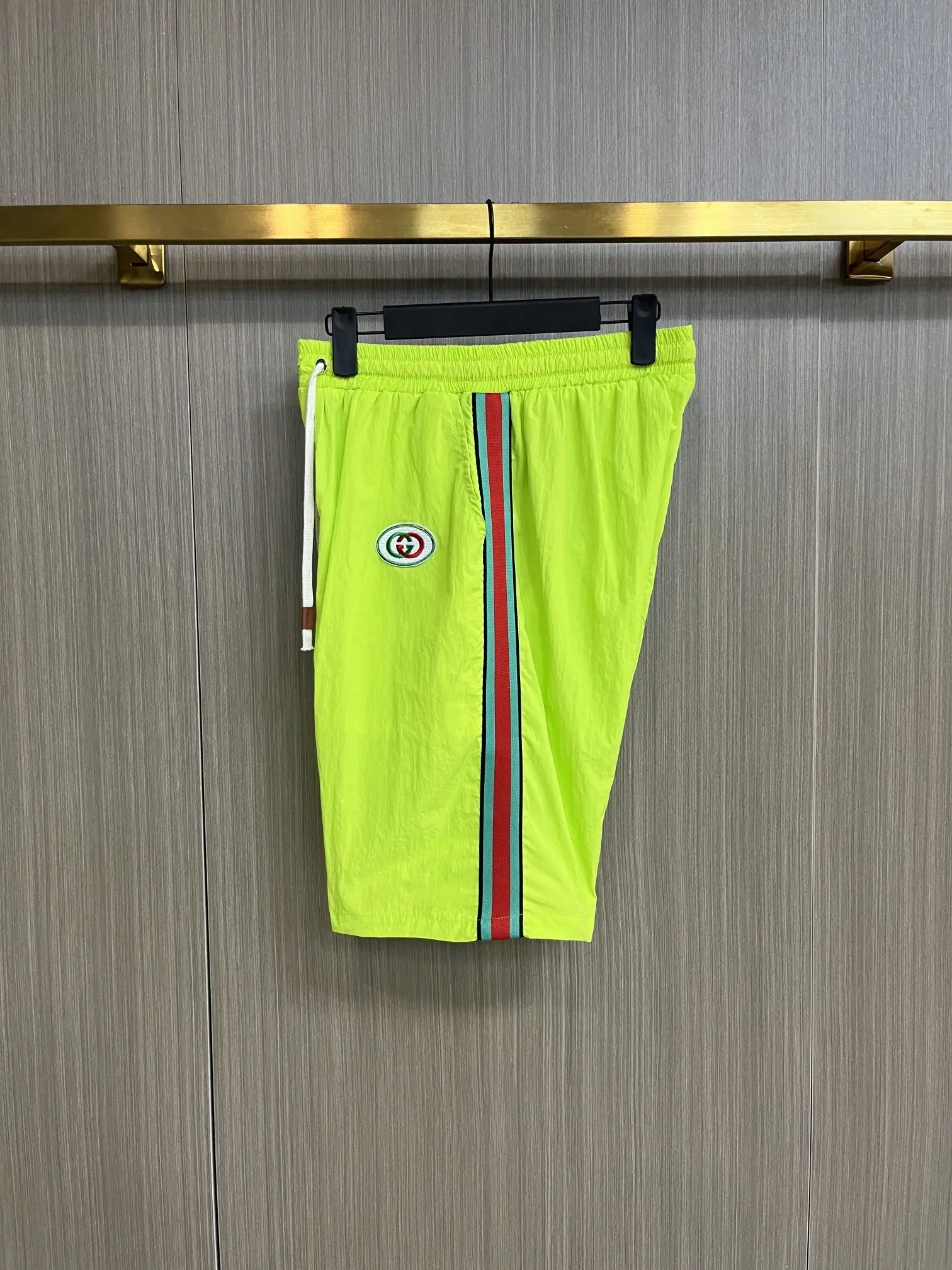 Logo-Appliquéd Hooded Windbreaker and Shorts Set D34014541 — view 9