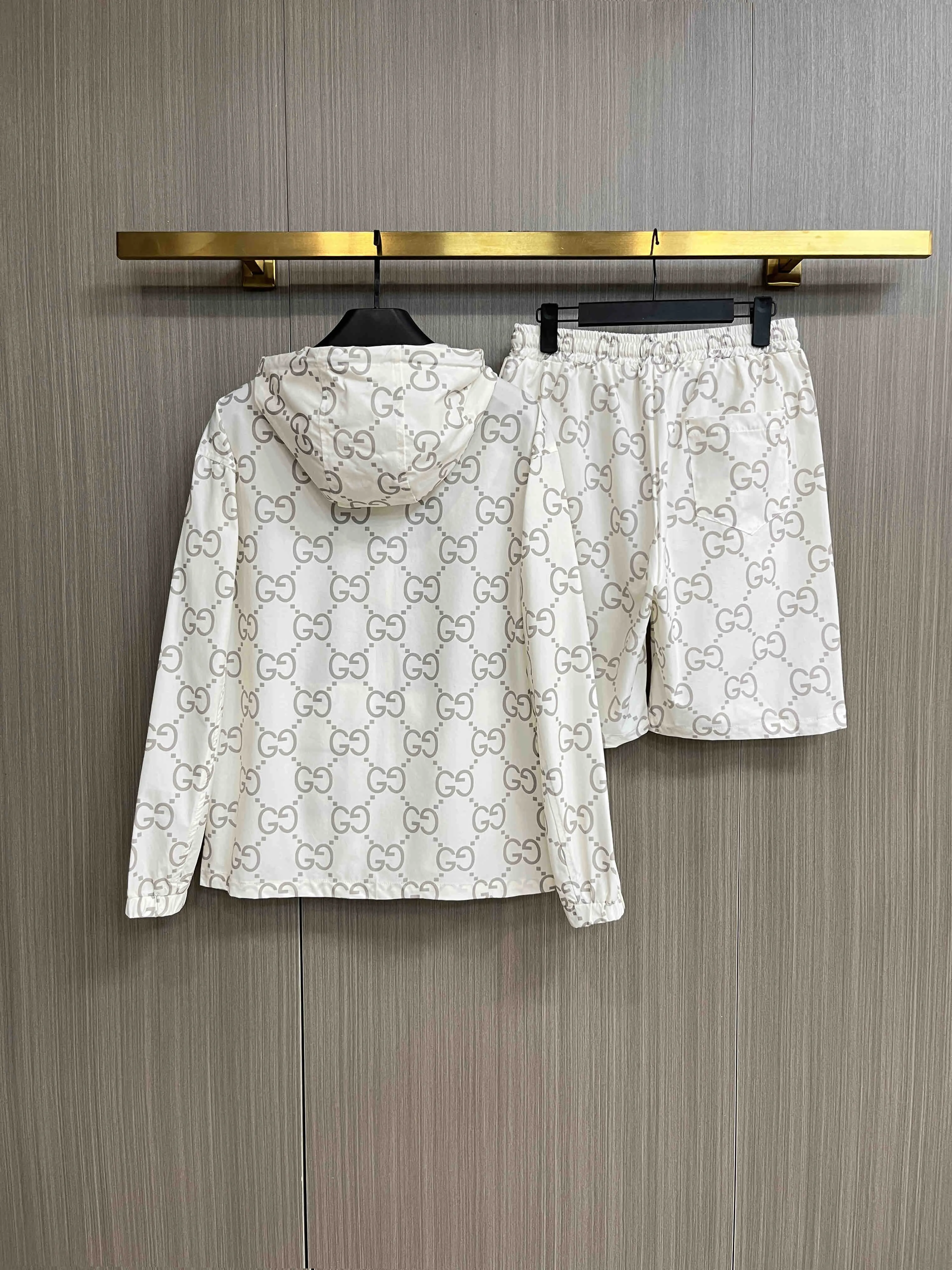 Monogram Hooded Windbreaker and Shorts Set D34014404 — view 2