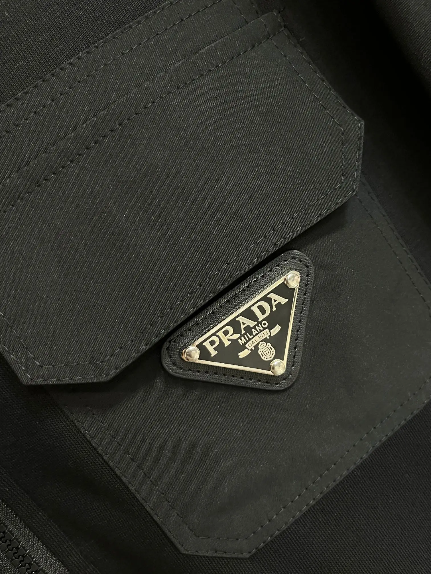 Logo-Appliqué Hooded Shell Jacket D34014315 — view 7