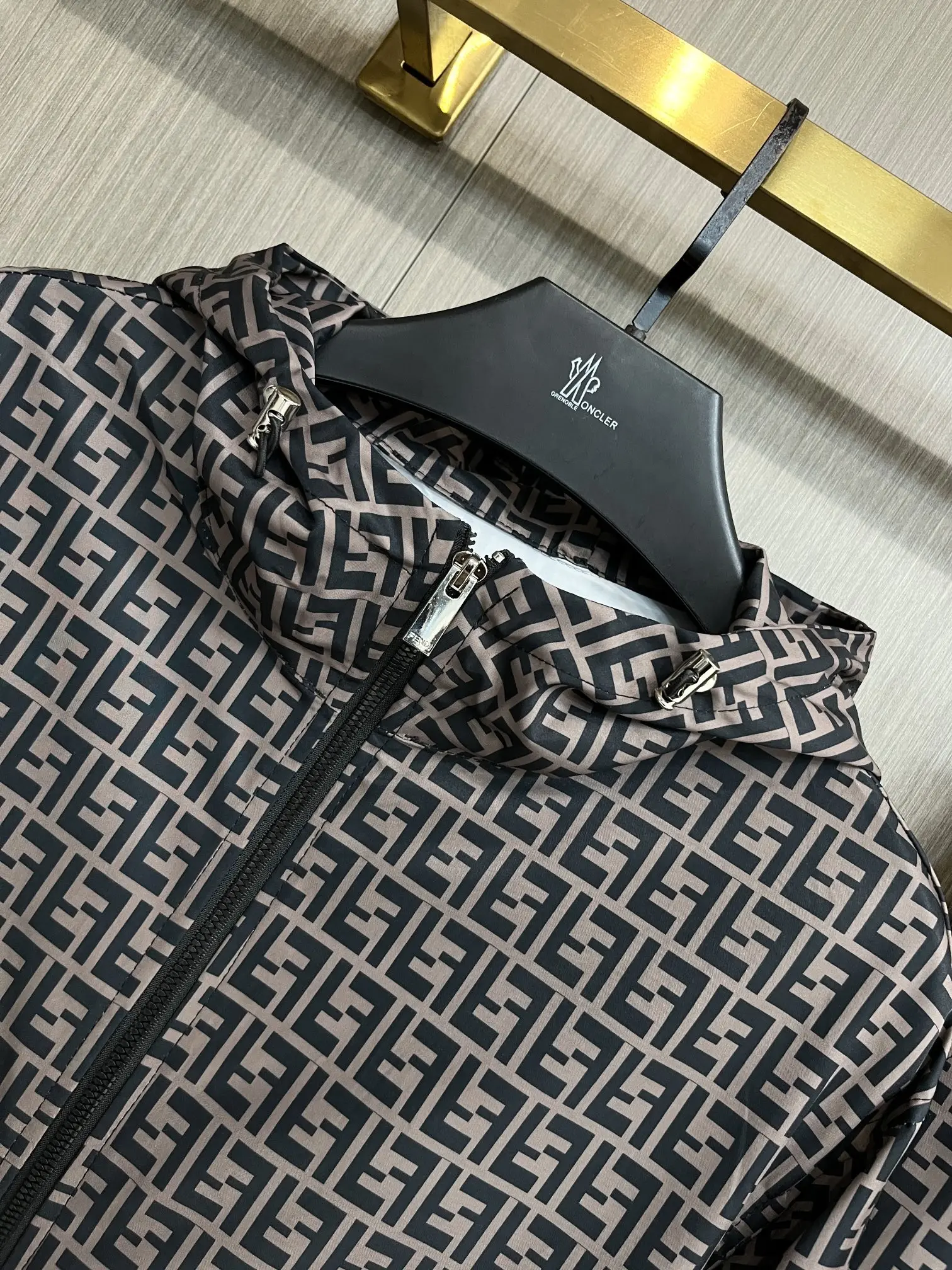 Monogram Print Hooded Jacket and Shorts Set D34014406 — view 7