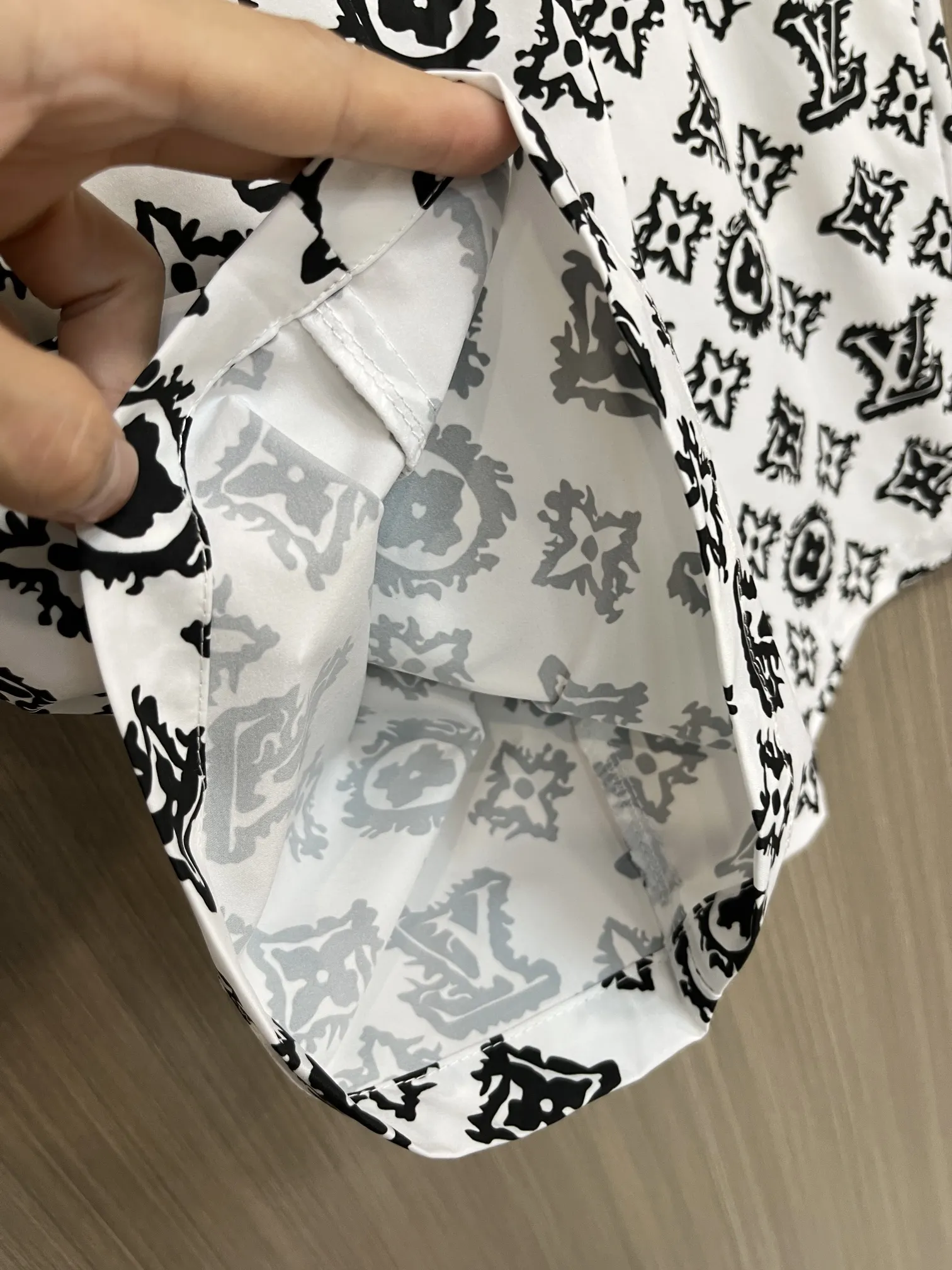 Monogram Print Hooded Jacket and Shorts Set D34014550 — view 6