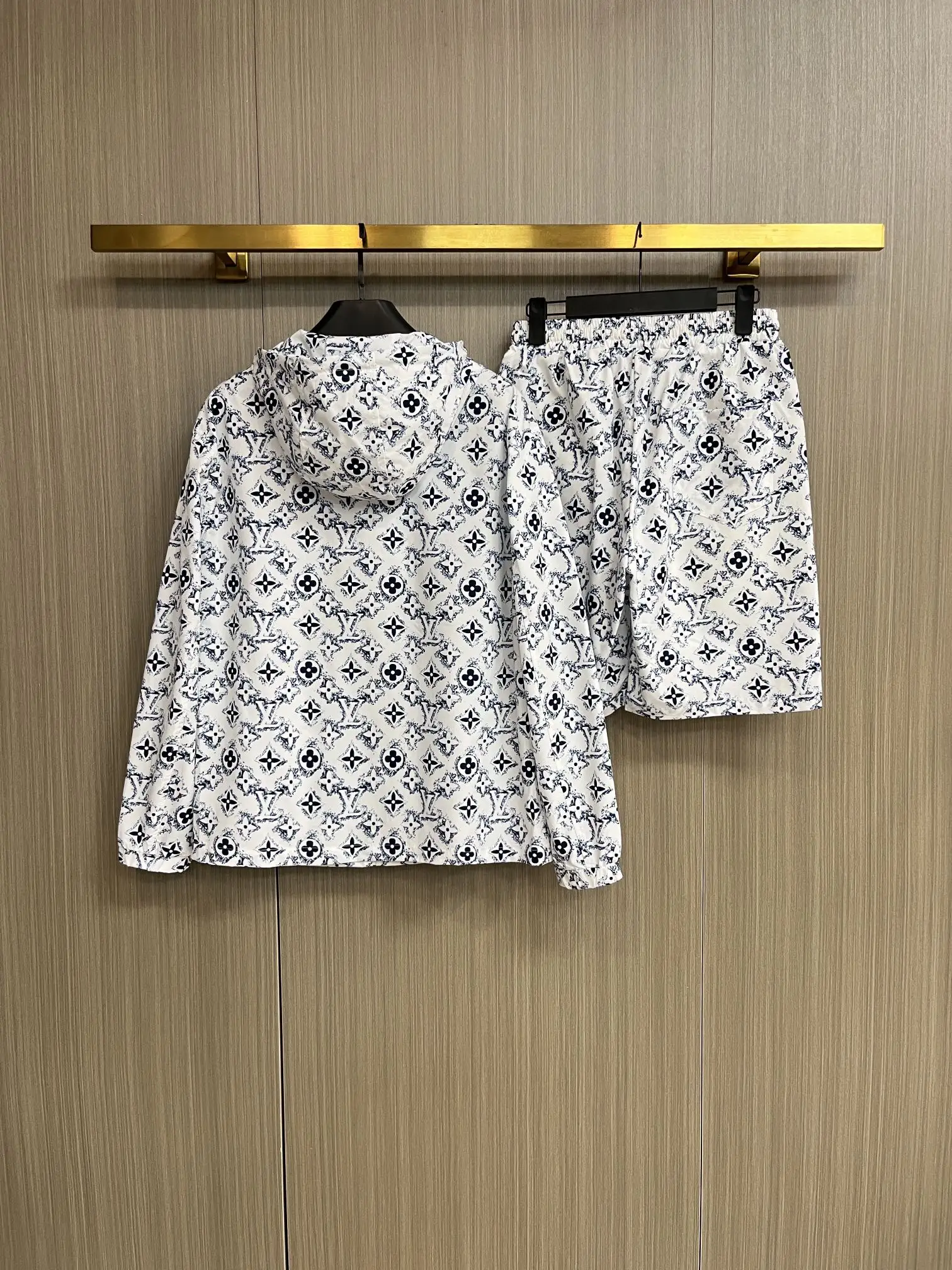 Monogram Print Windbreaker and Shorts Set D34014537 — view 2