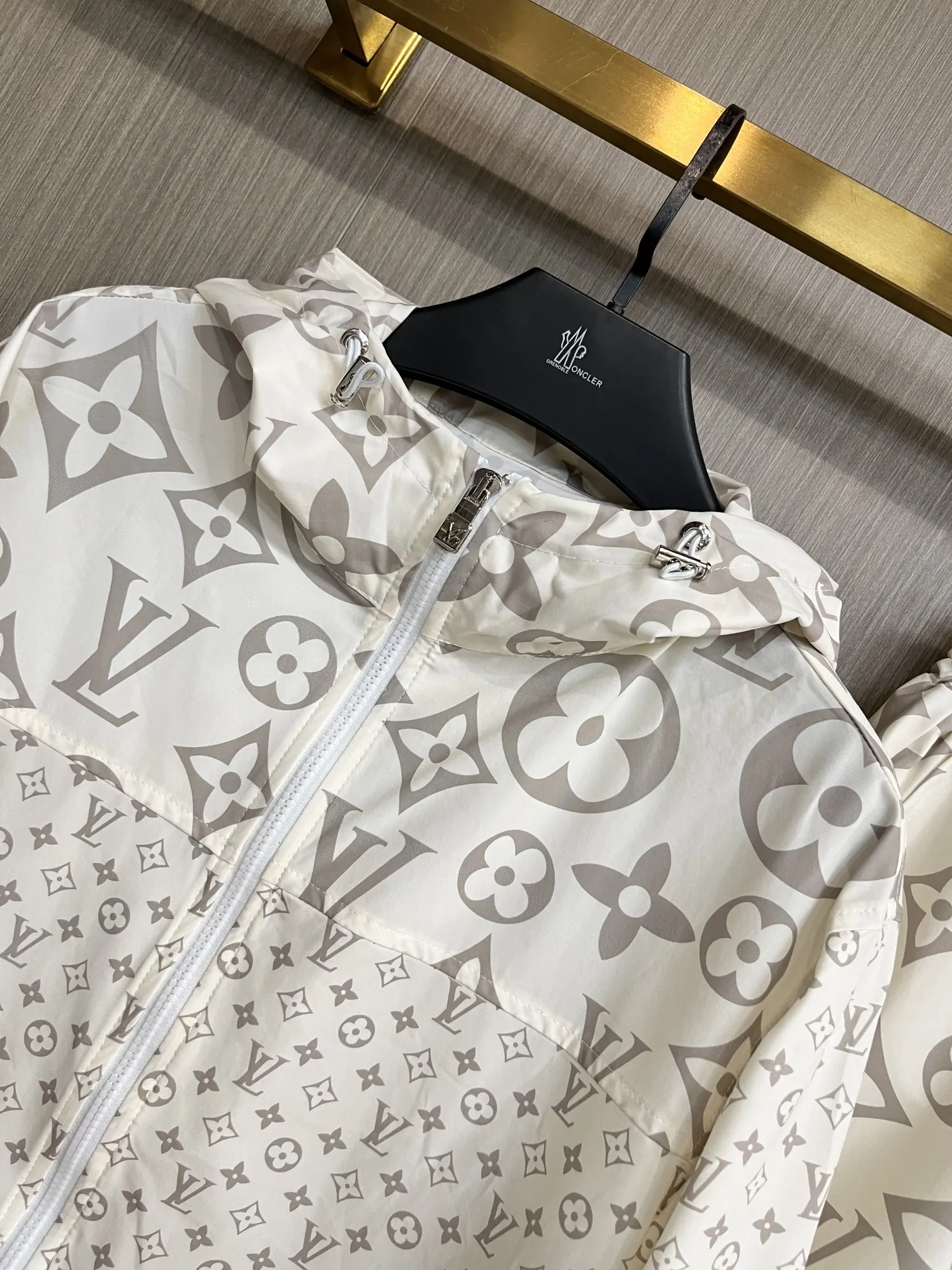 Monogram Print Hooded Jacket and Shorts Set D34014545 — view 9