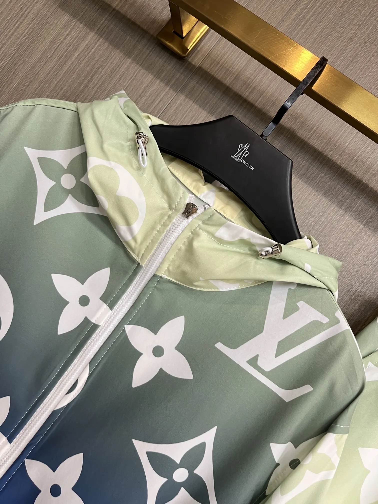 Monogram Gradient Hooded Windbreaker and Shorts Set D34014540 — view 7