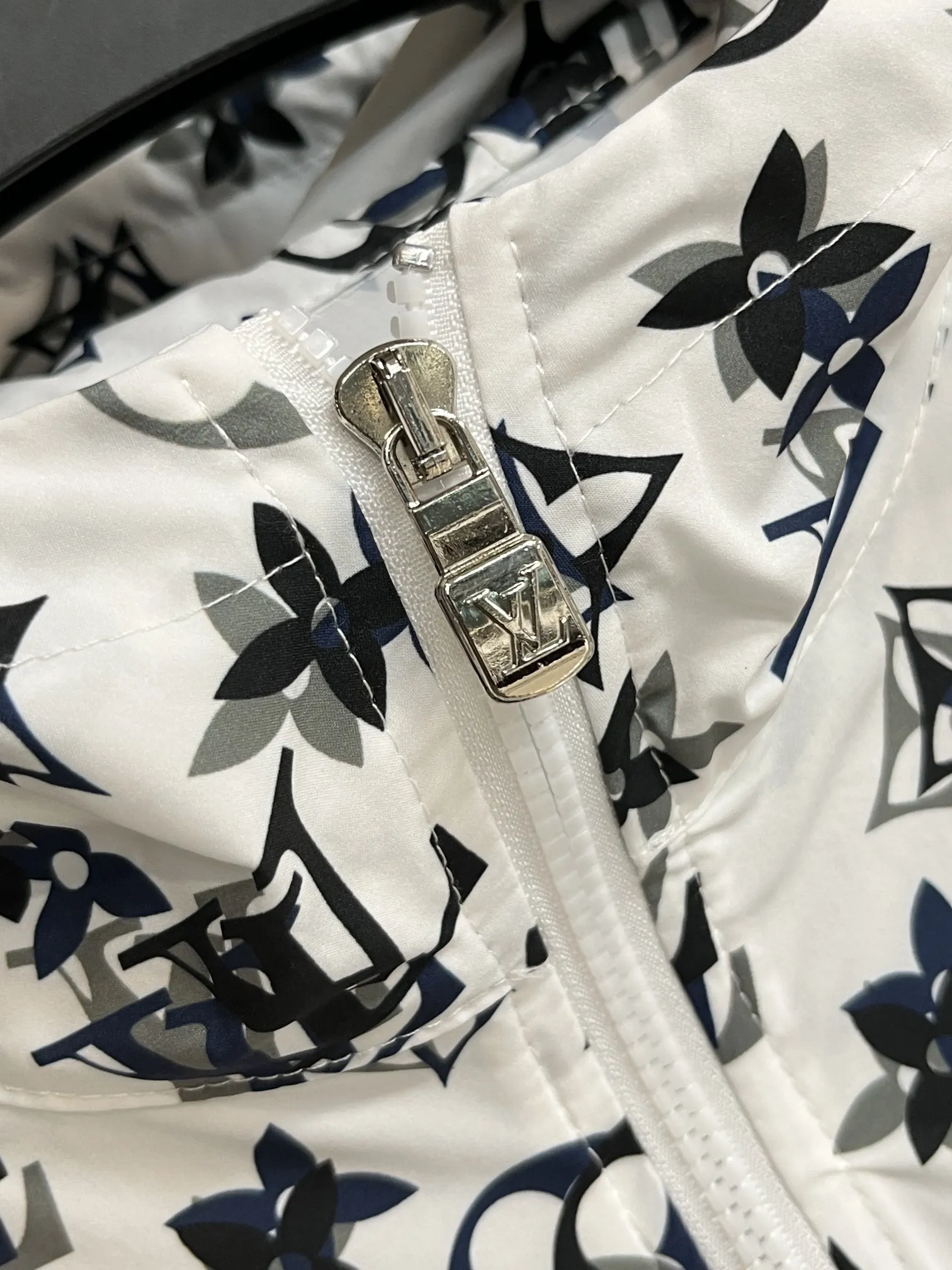 Monogram Print Hooded Windbreaker and Shorts Set D34014552 — view 9