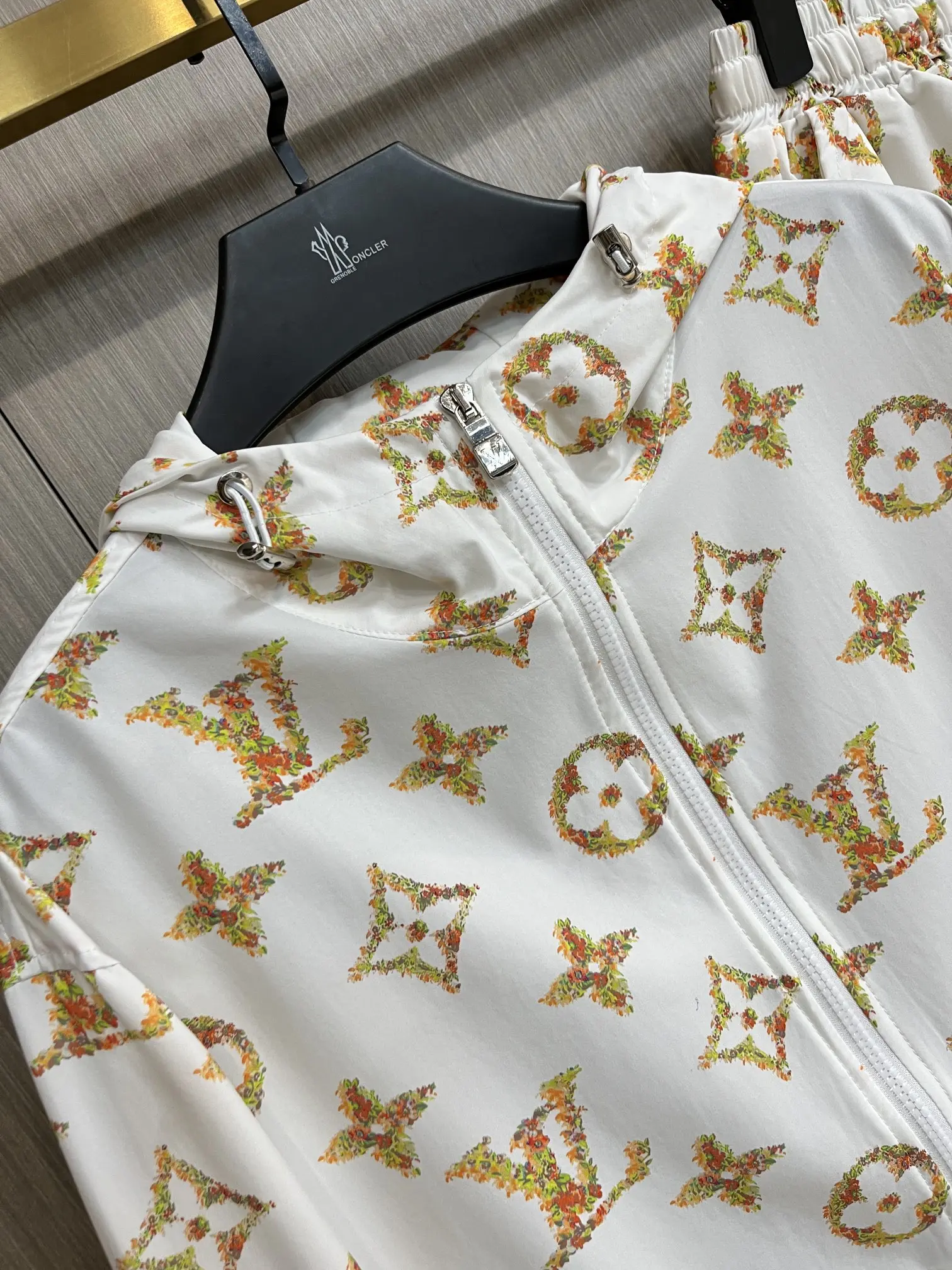 Monogram Print Hooded Jacket and Shorts Set D34014403 — view 7