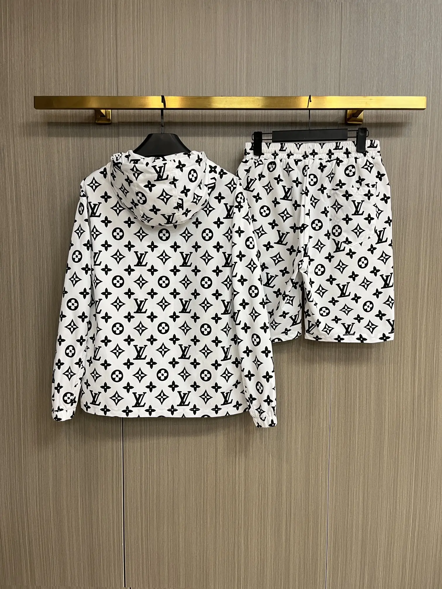 Monogram Print Windbreaker and Shorts Set D34014546 — view 2