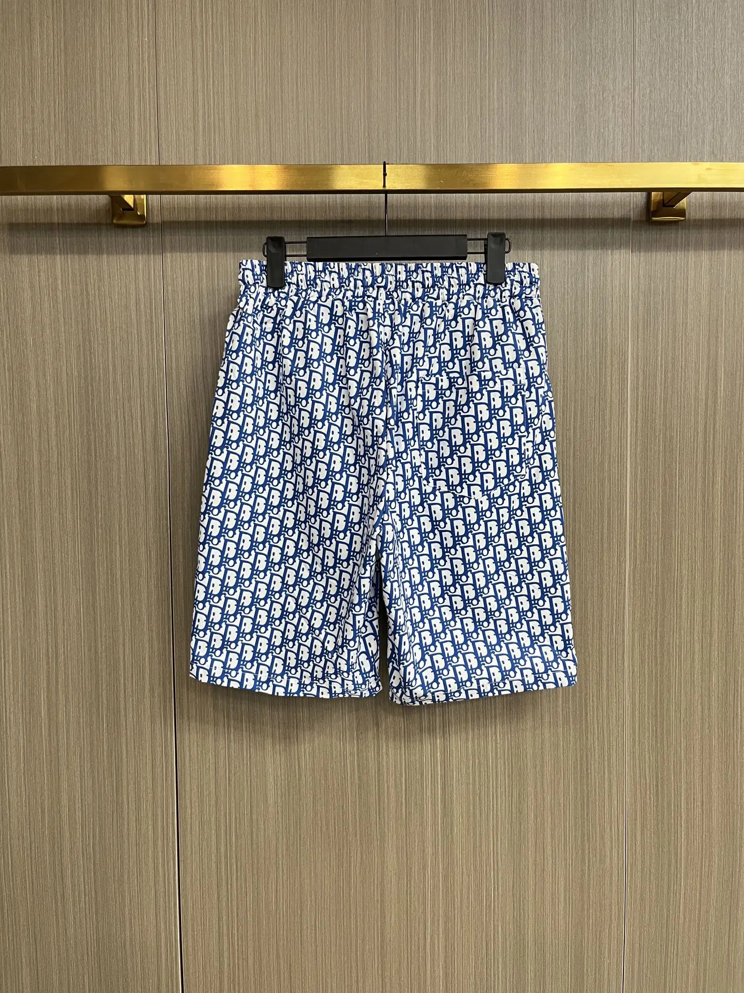 Oblique Print Hooded Jacket and Shorts Set D34014558 — view 4