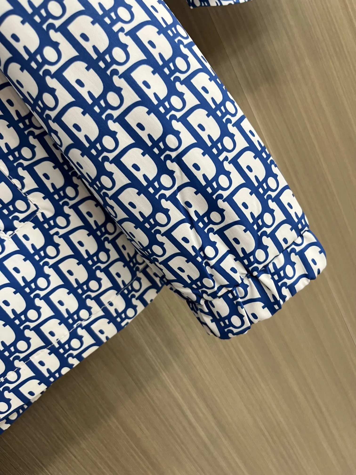Oblique Print Hooded Jacket and Shorts Set D34014558 — view 9
