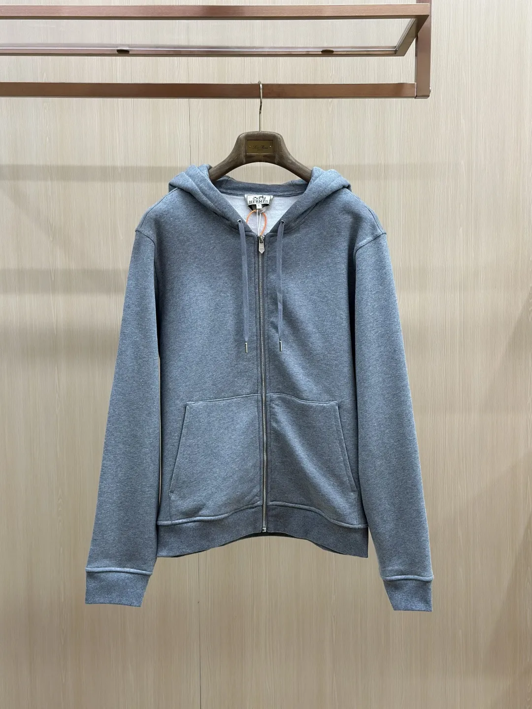 Equestrian Patch Zip-Up Hoodie D34019272 — view 3