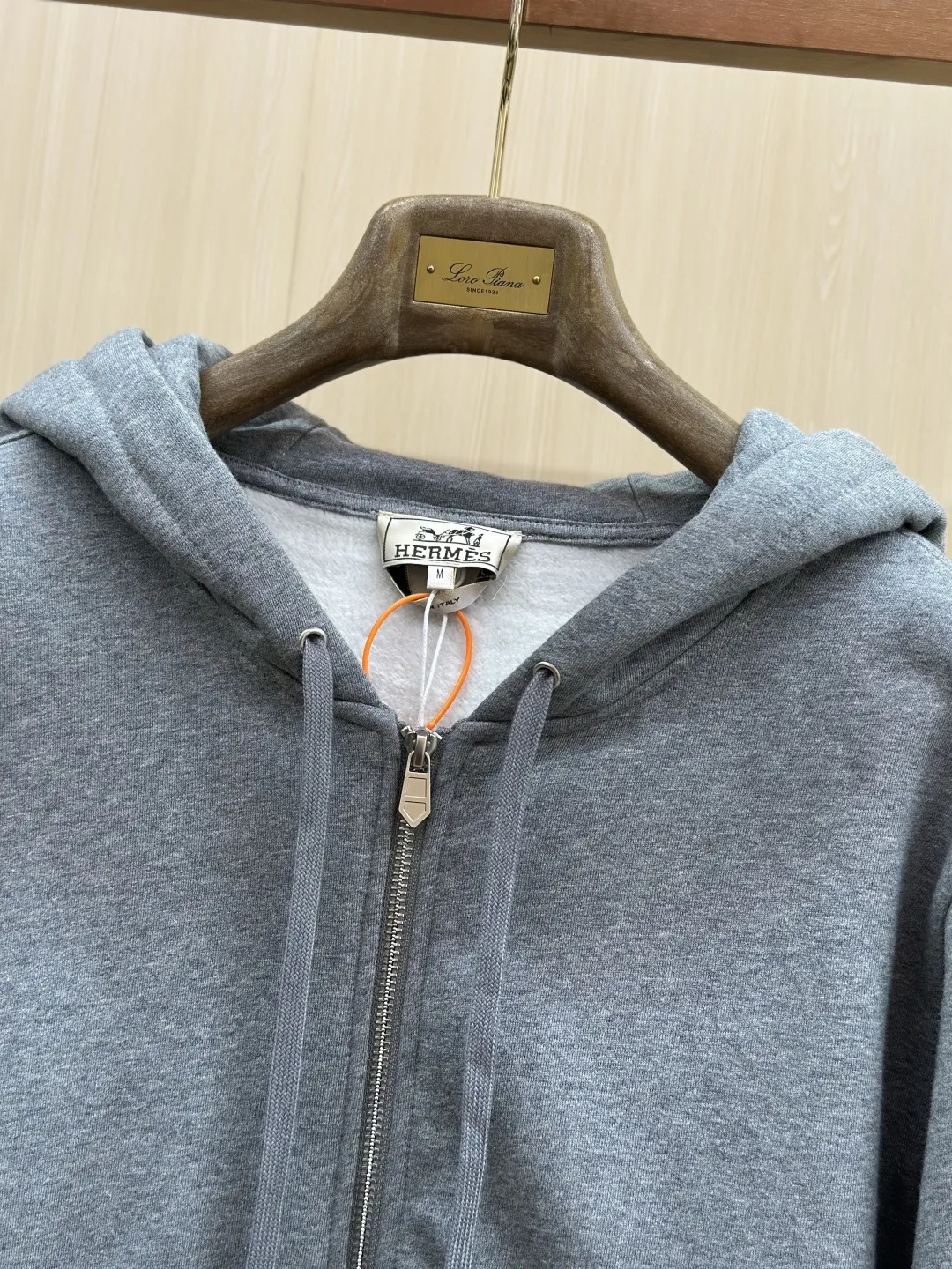 Equestrian Patch Zip-Up Hoodie D34019272 — view 5