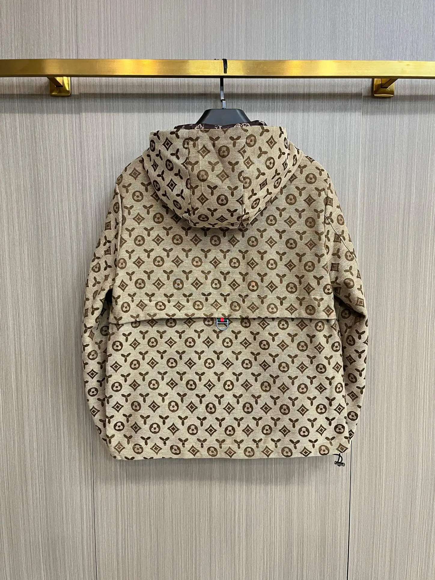 Monogram Hooded Zip-Up Jacket D34014304 — view 2