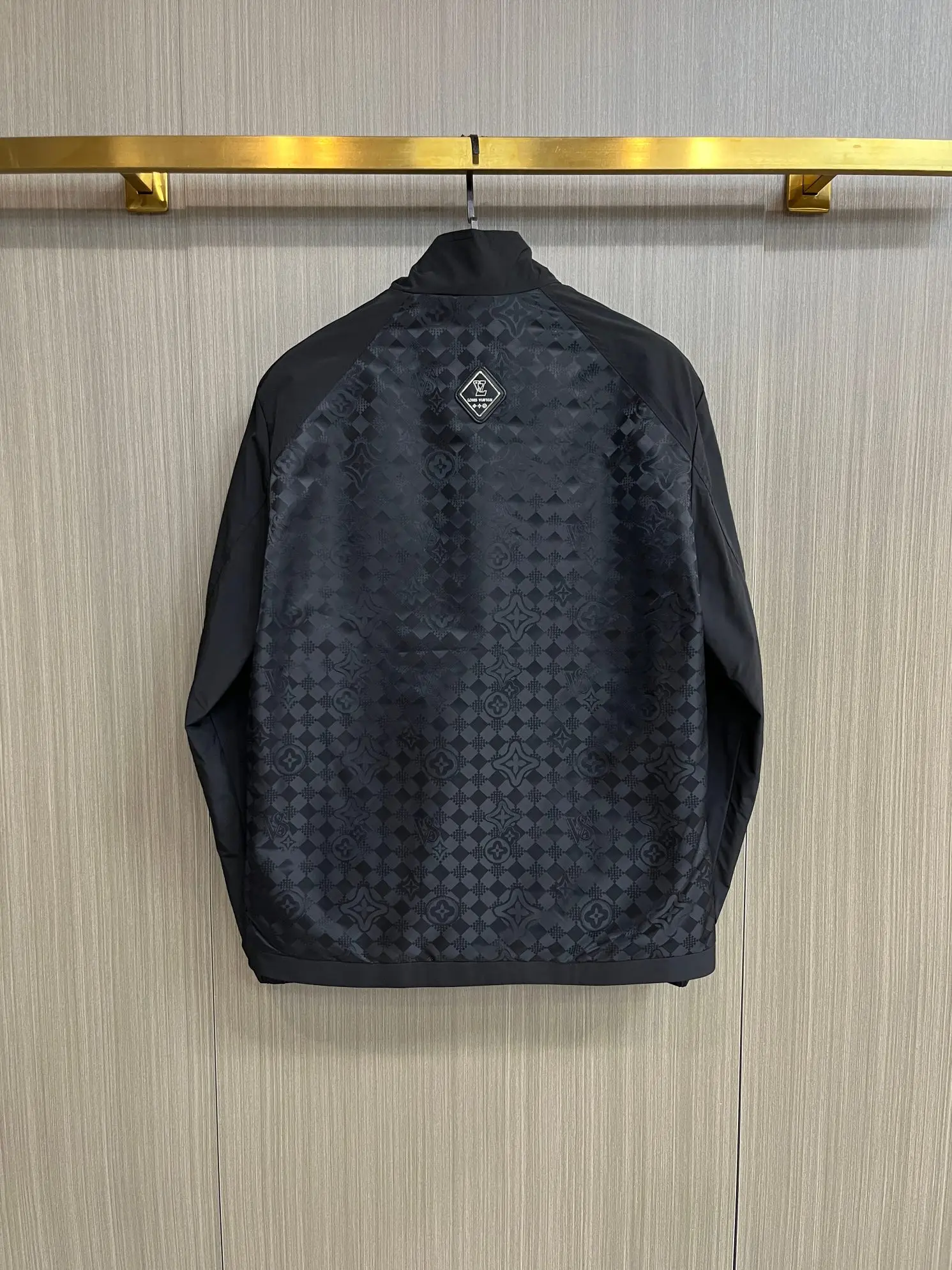 Monogram Panel Zip-Up Jacket D34014325 — view 2