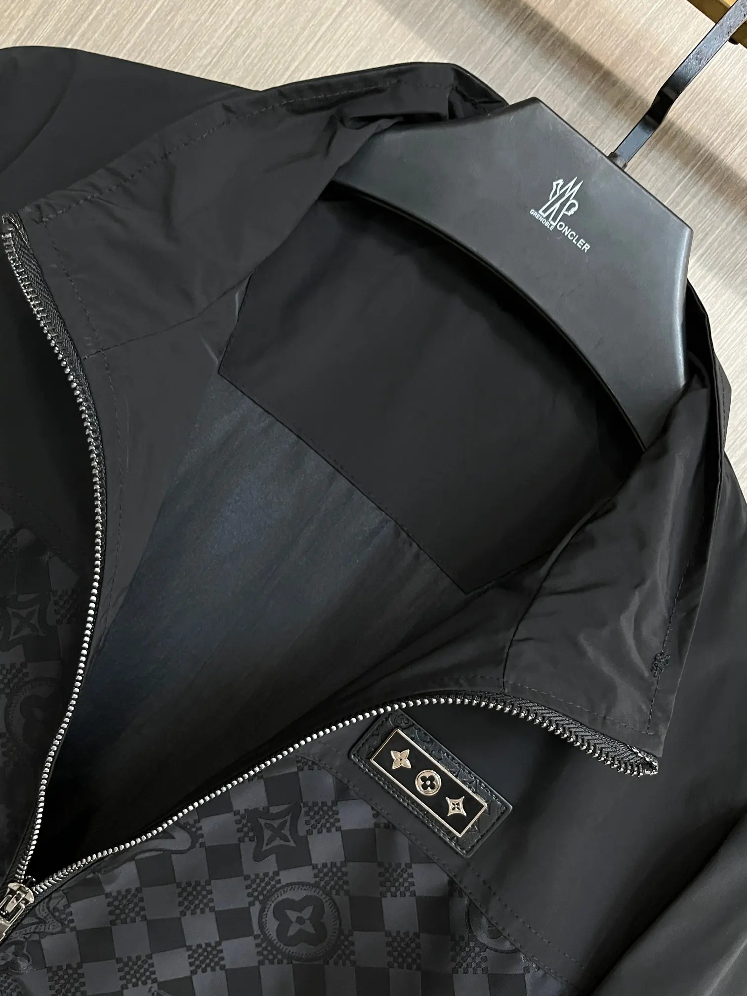 Monogram Panel Zip-Up Jacket D34014325 — view 6