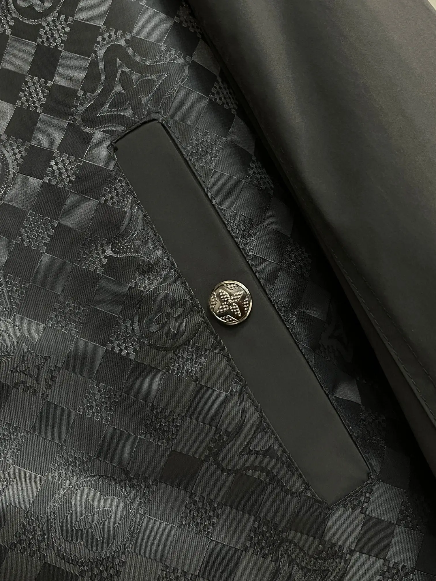 Monogram Panel Zip-Up Jacket D34014325 — view 8