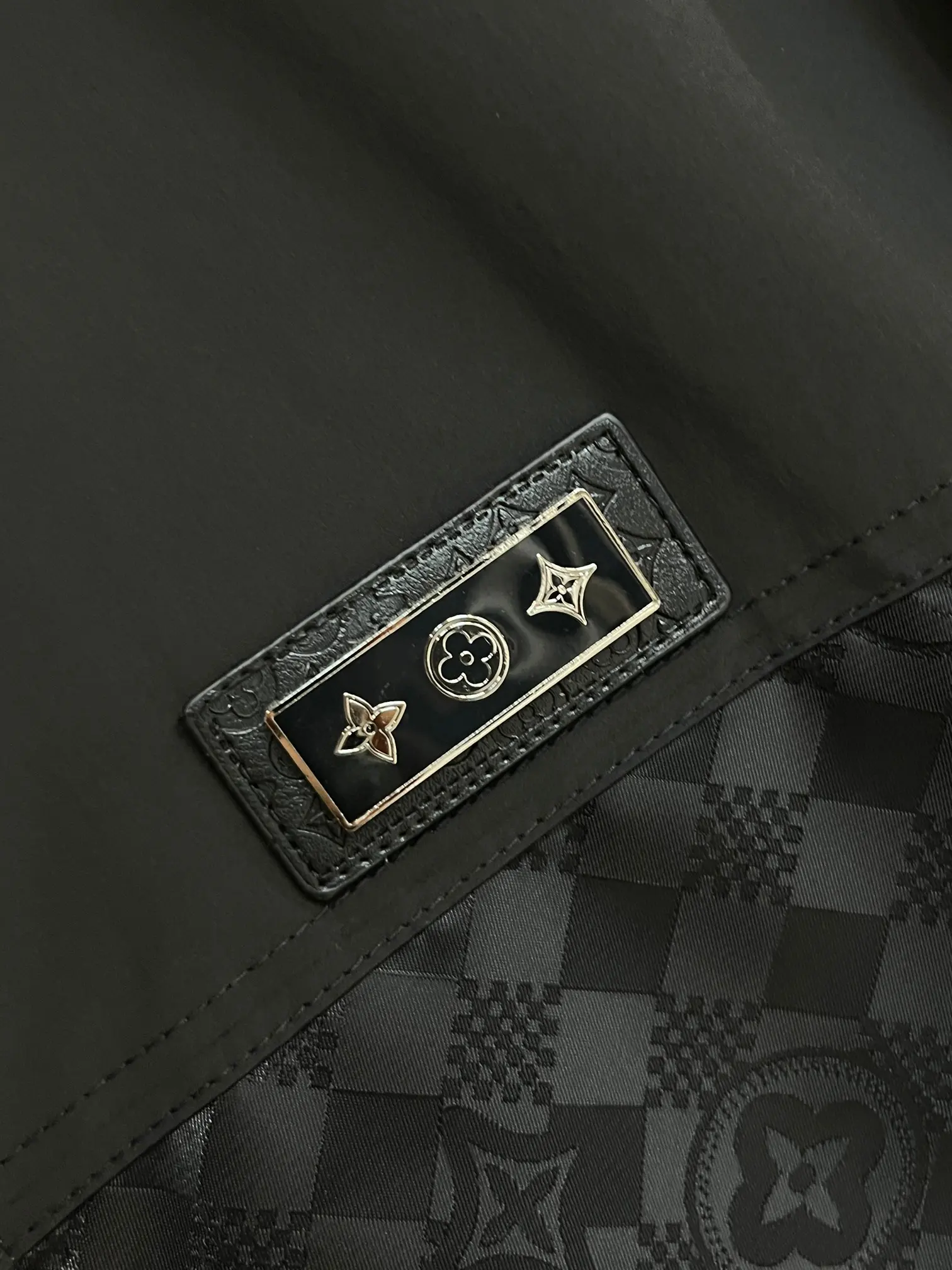 Monogram Panel Zip-Up Jacket D34014325 — view 9