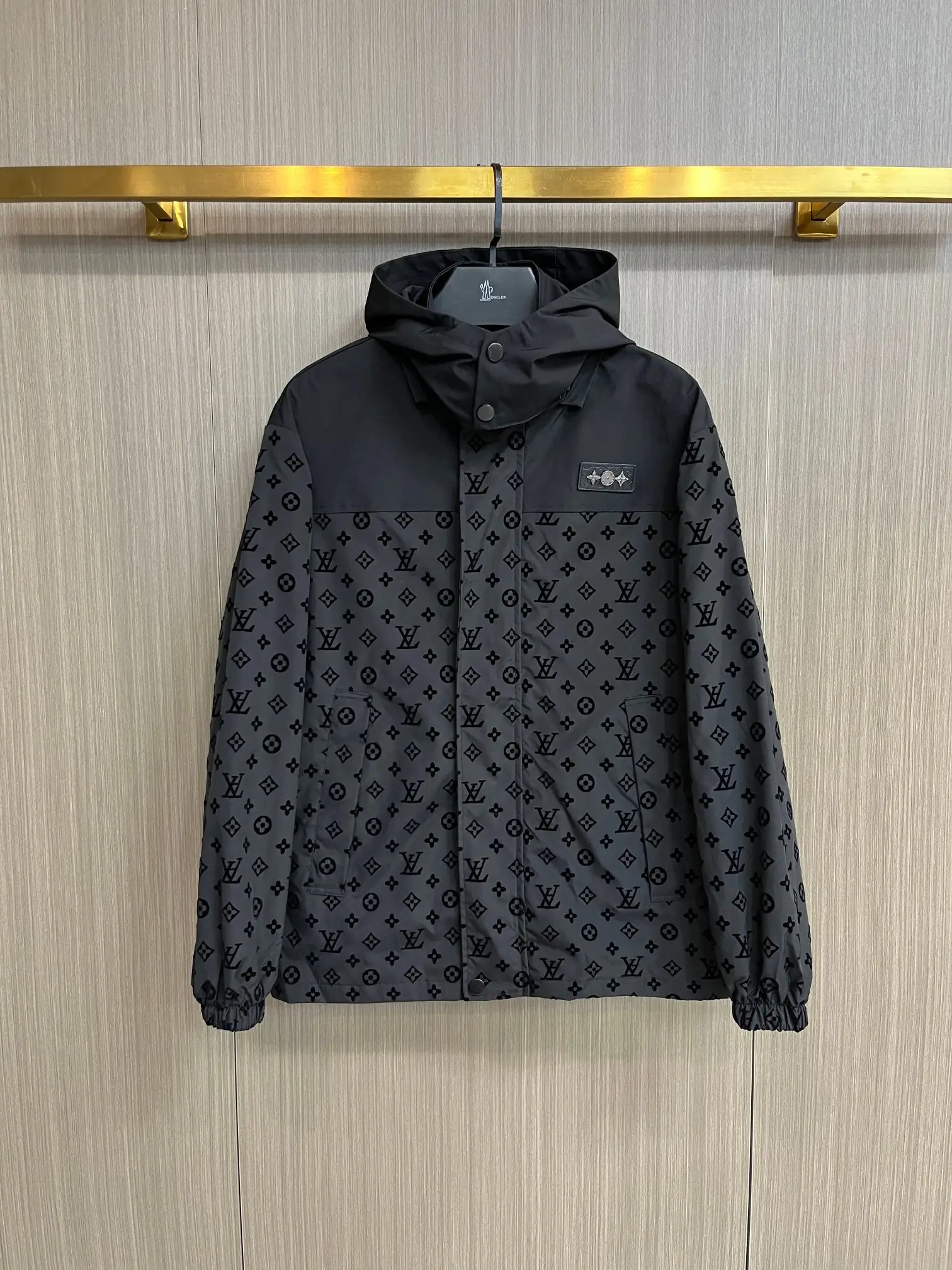 Monogram Hooded Windbreaker Jacket D34014323