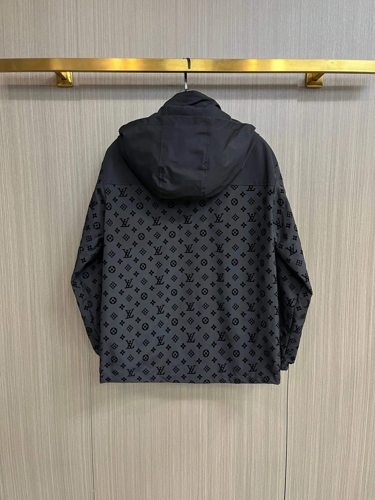Monogram Hooded Windbreaker Jacket D34014323 — view 2