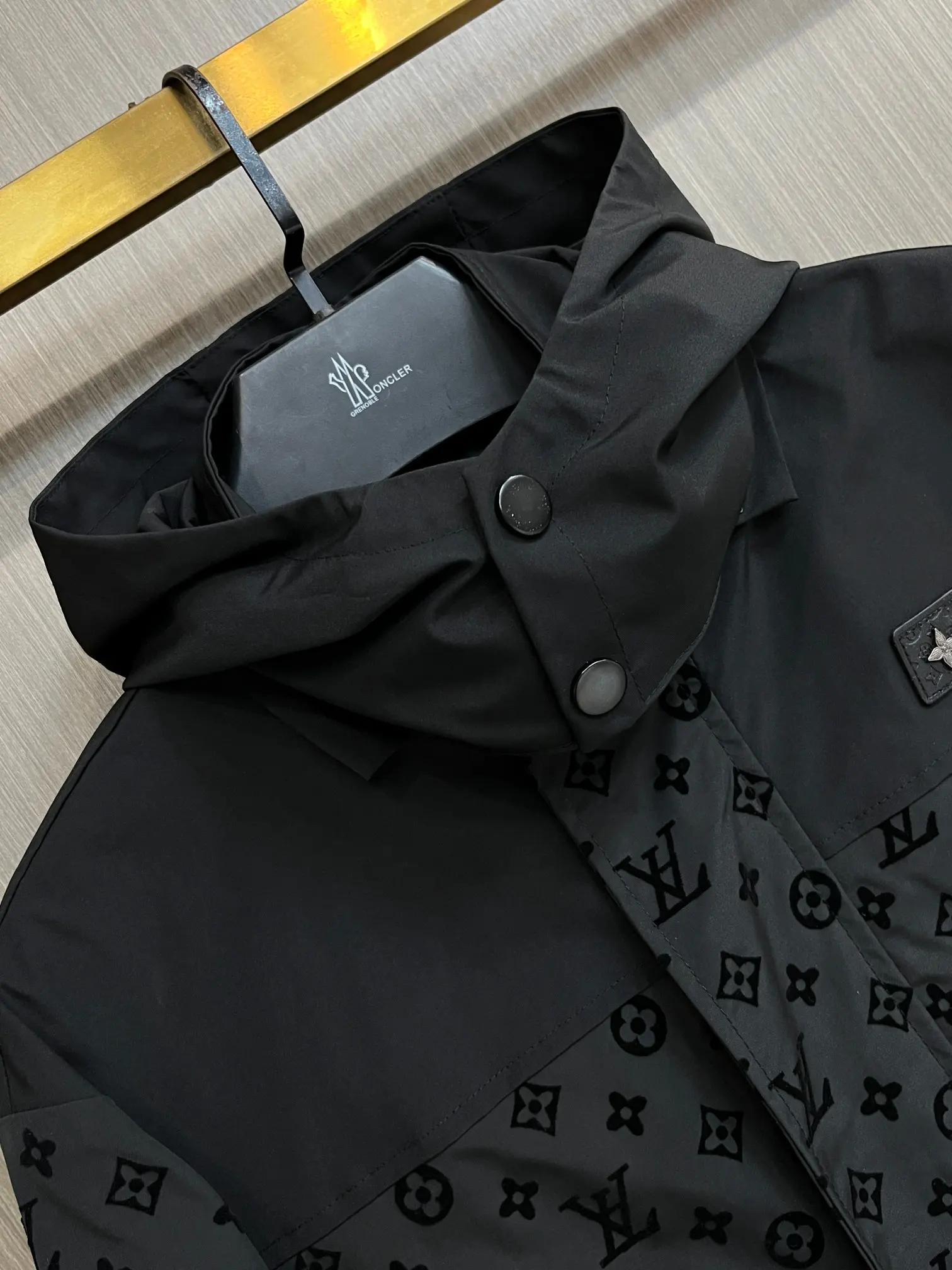 Monogram Hooded Windbreaker Jacket D34014323 — view 3