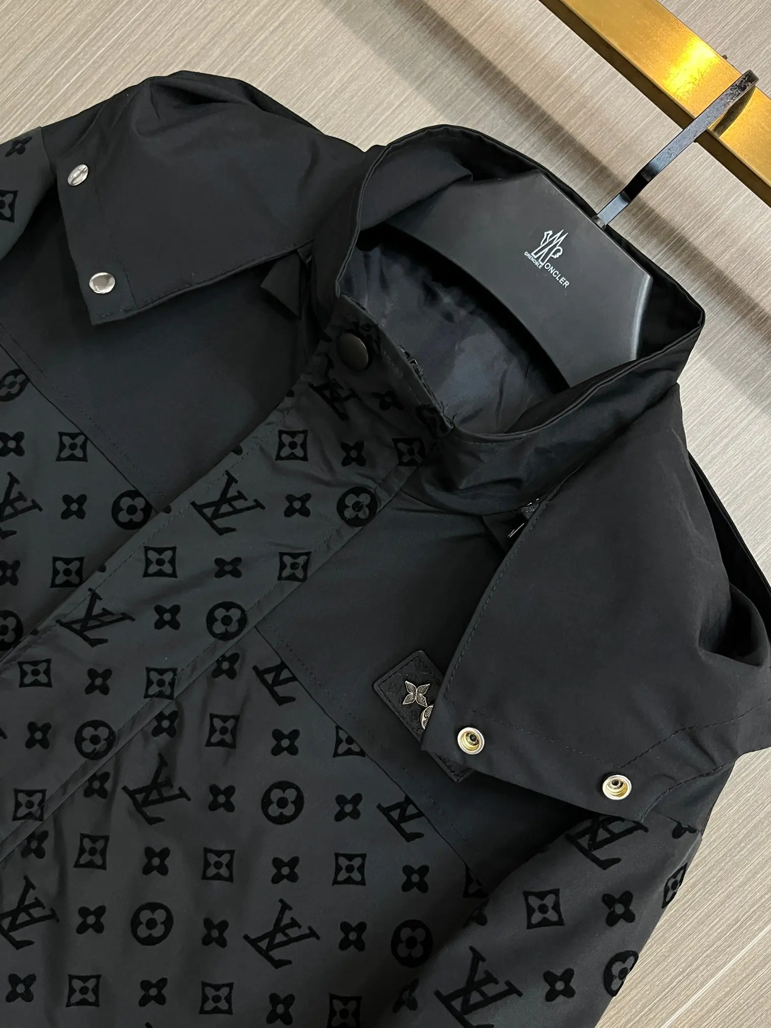 Monogram Hooded Windbreaker Jacket D34014323 — view 5