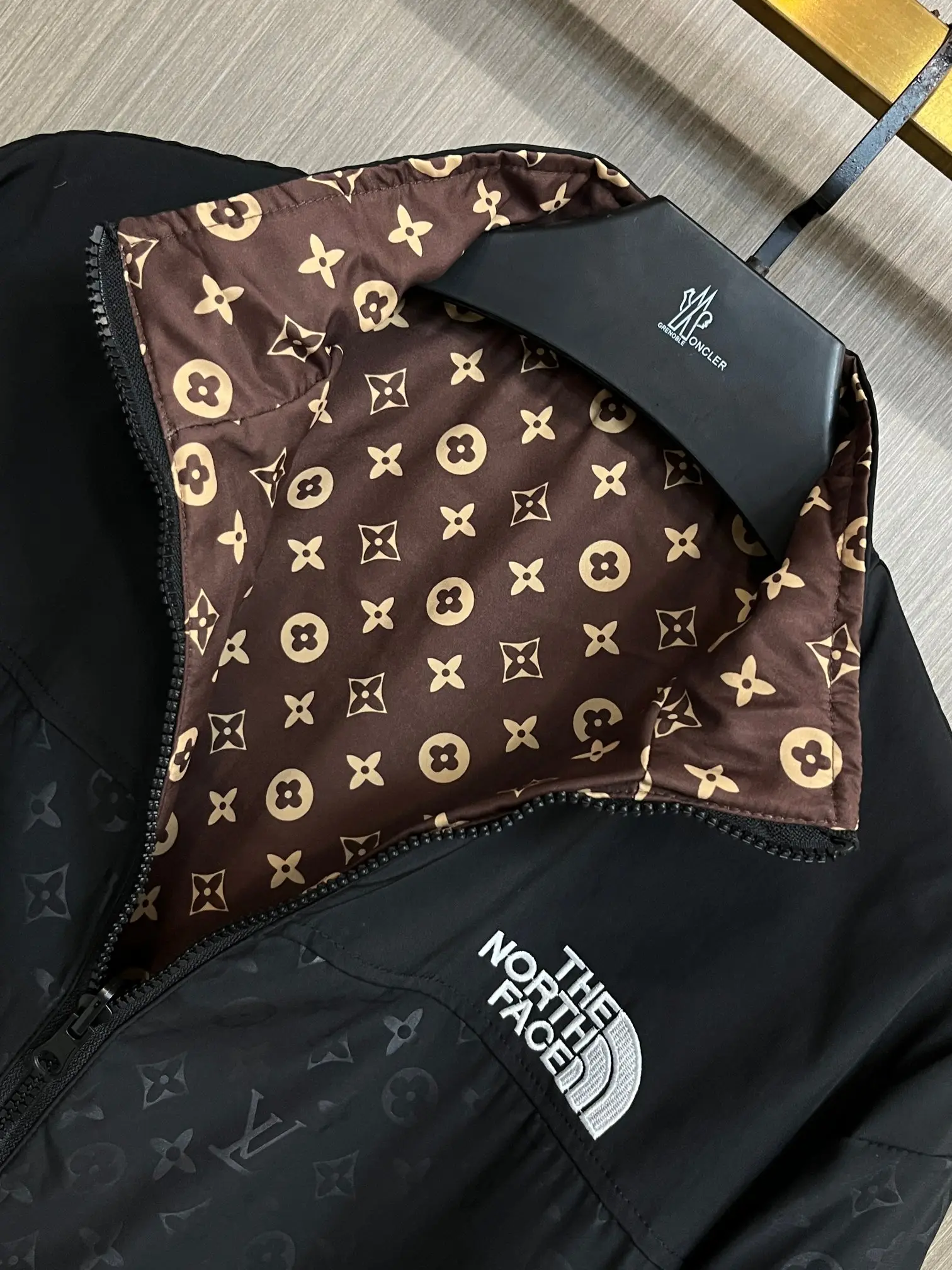 Monogram Pattern Zip-Up Windbreaker Jacket D34014328 — view 5