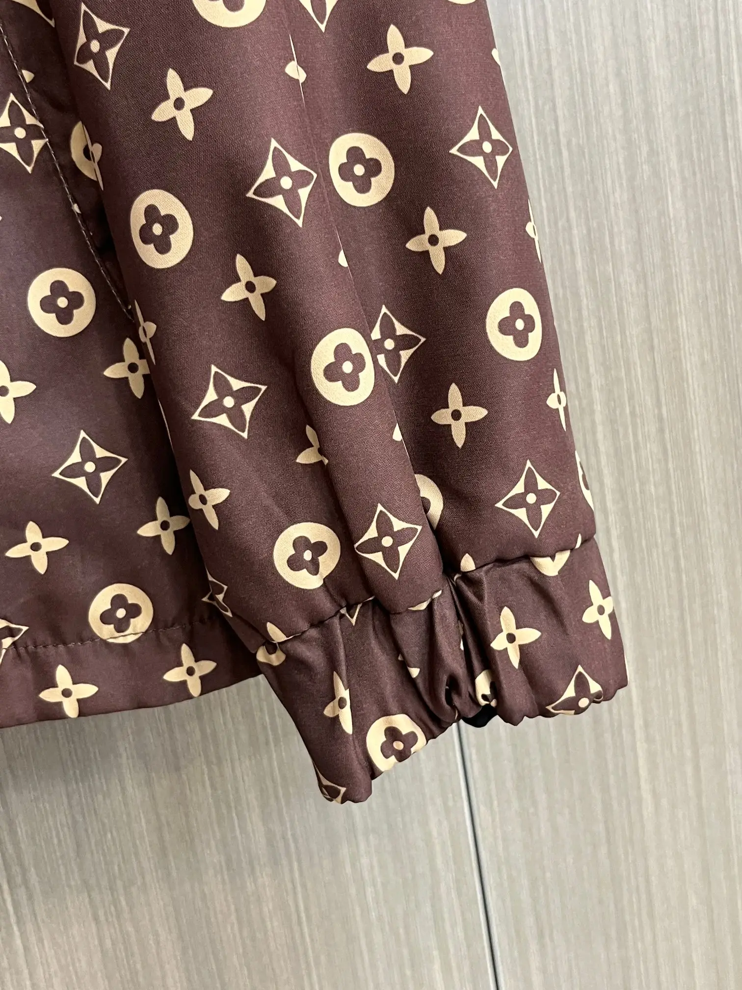 Monogram Pattern Zip-Up Windbreaker Jacket D34014328 — view 9