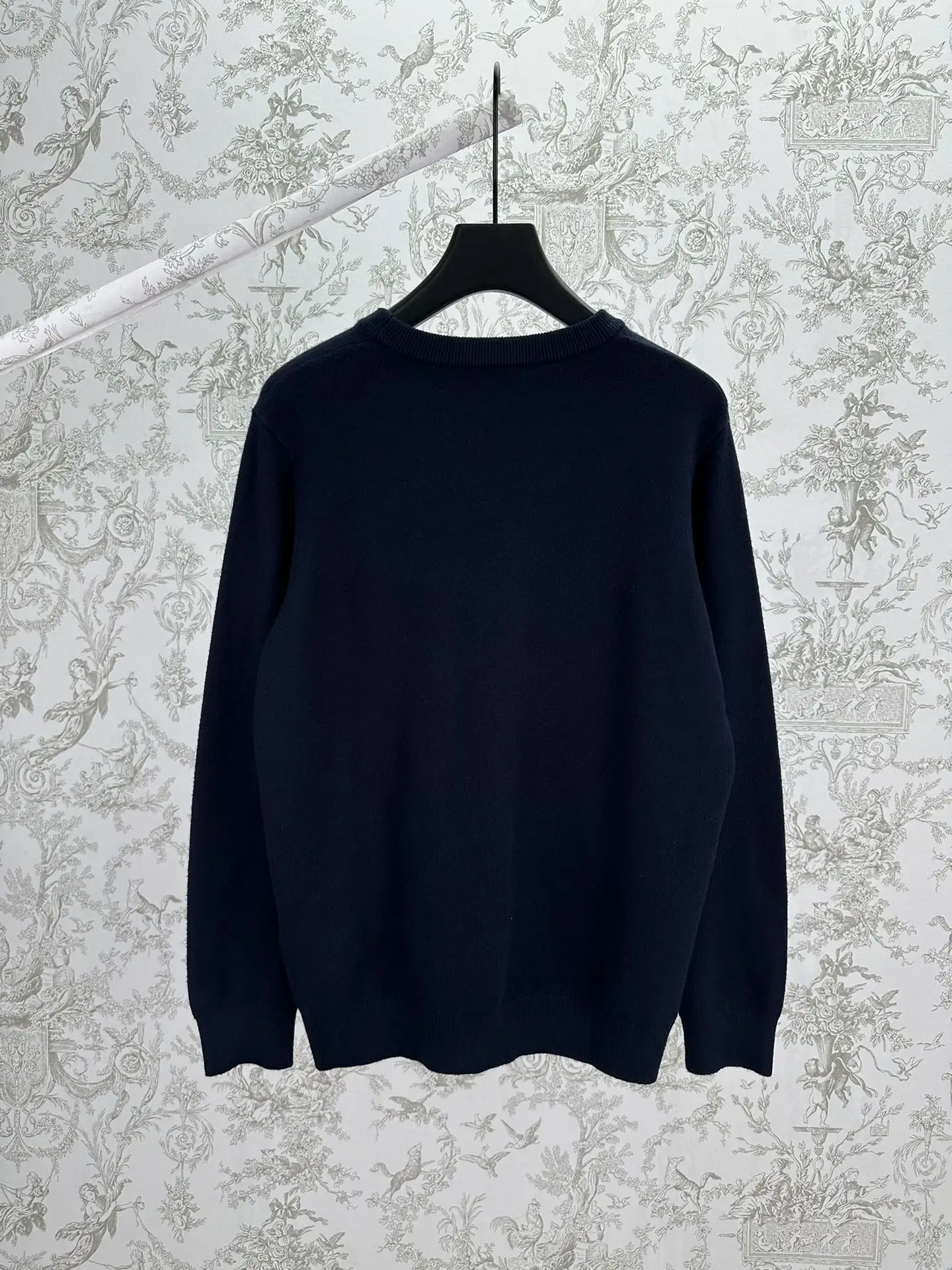 Textured Cotton Crew-Neck Sweater D34013991 — view 2