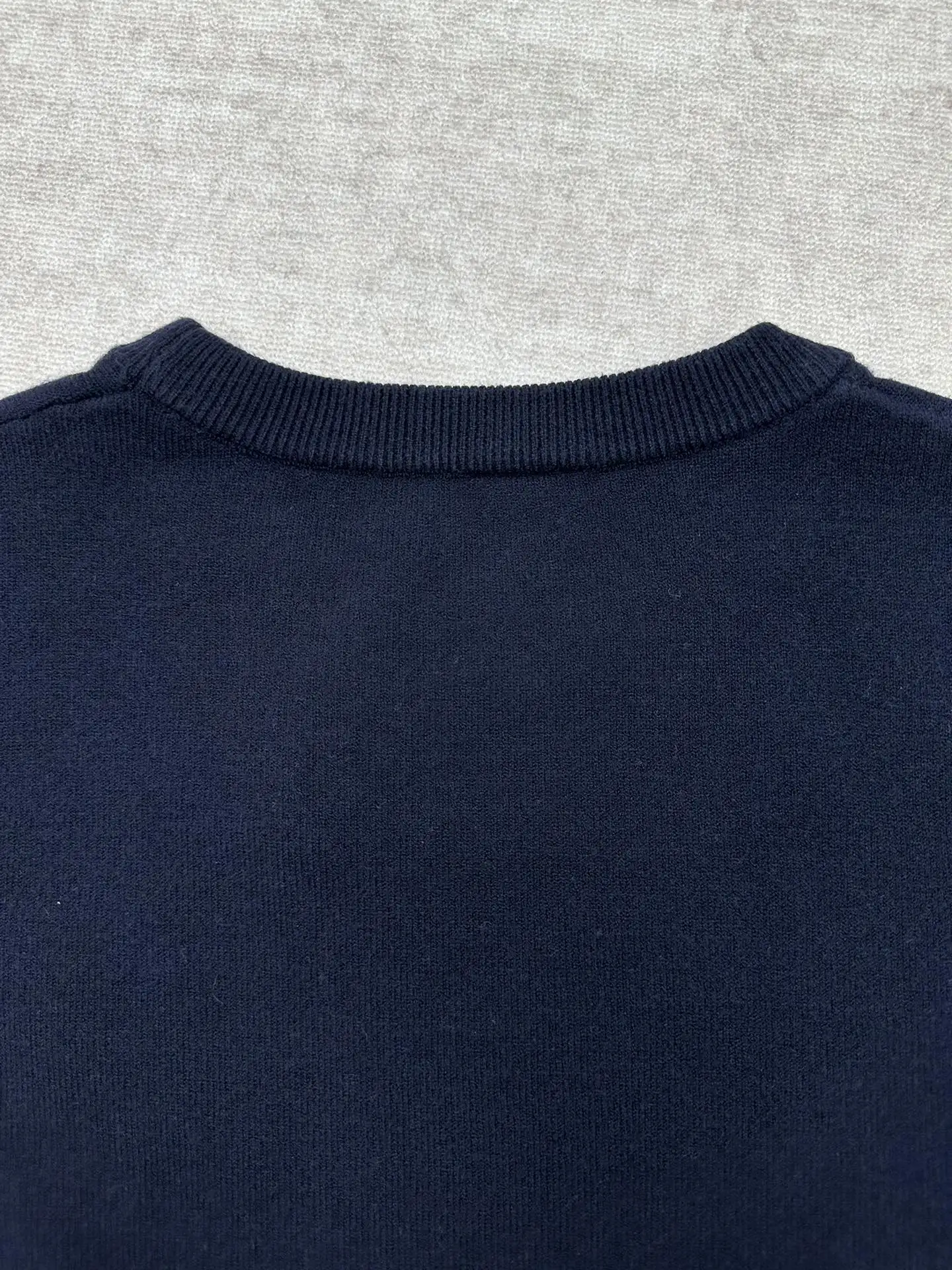 Textured Cotton Crew-Neck Sweater D34013991 — view 9