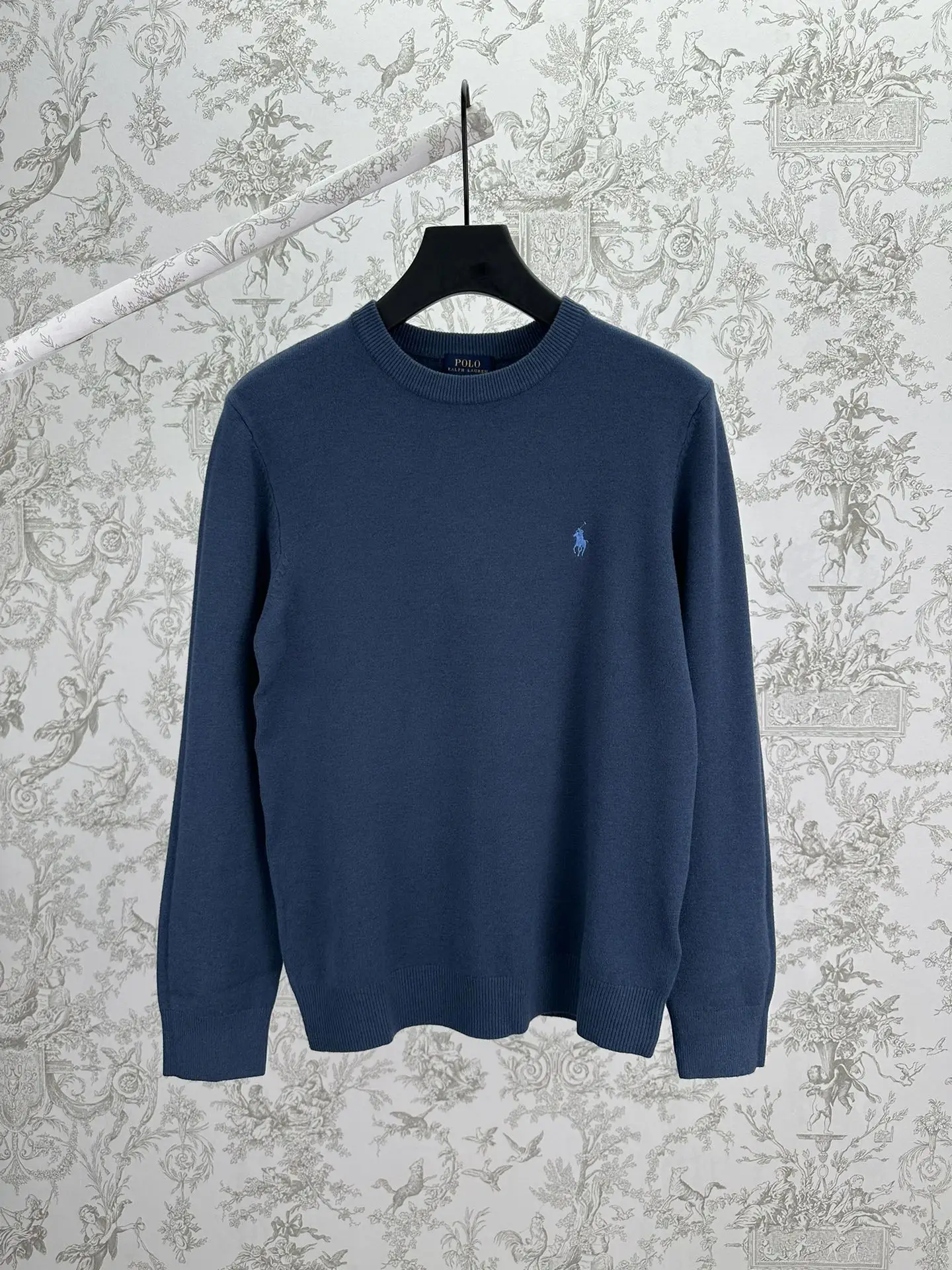 Textured Cotton Crew-Neck Sweater D34013992