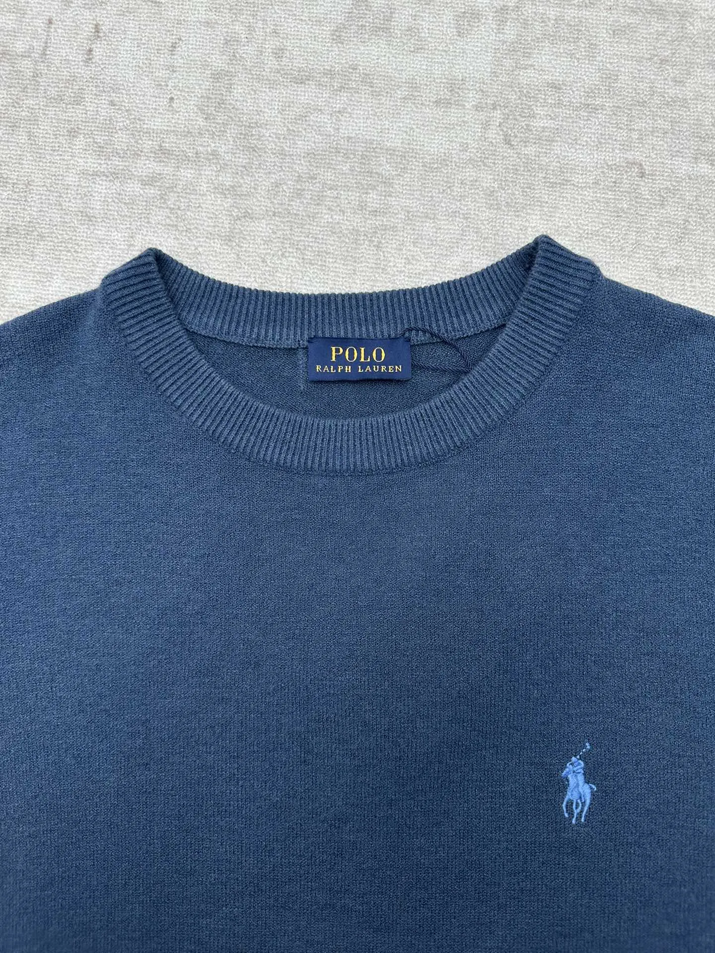 Textured Cotton Crew-Neck Sweater D34013992 — view 3