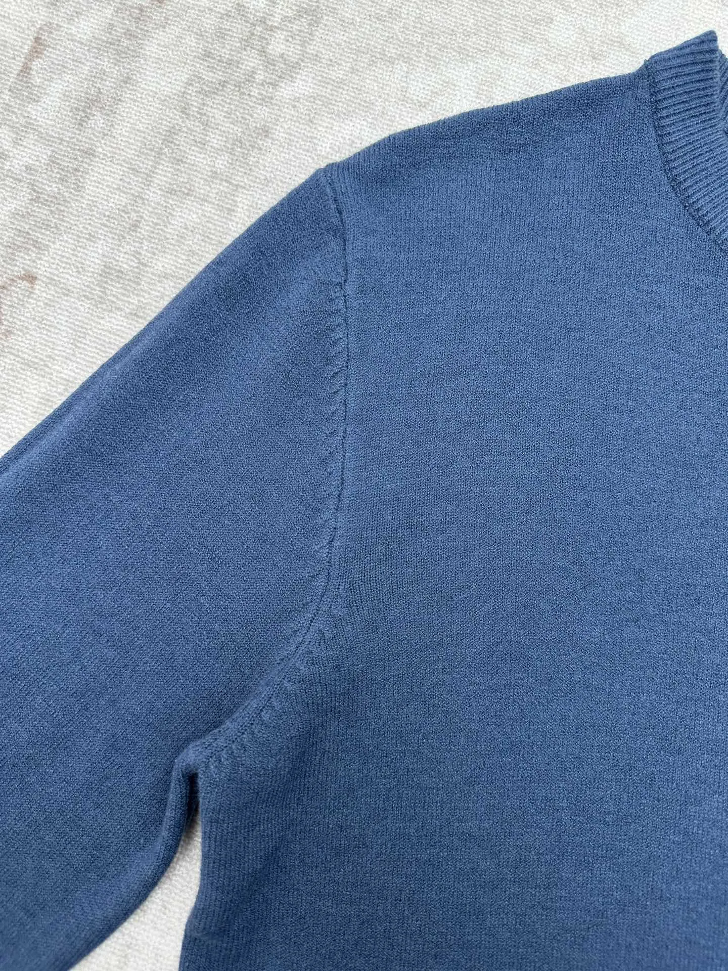 Textured Cotton Crew-Neck Sweater D34013992 — view 4