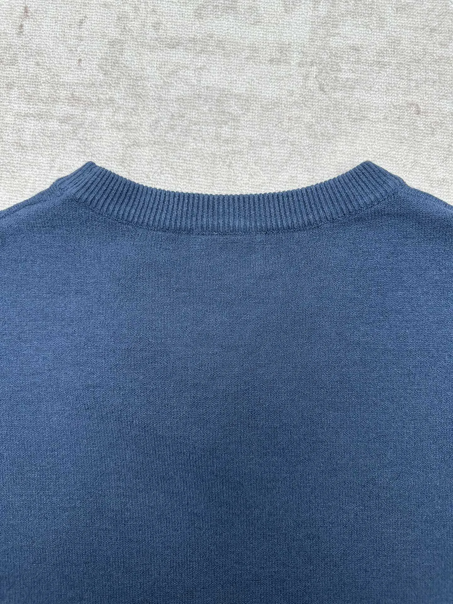 Textured Cotton Crew-Neck Sweater D34013992 — view 9