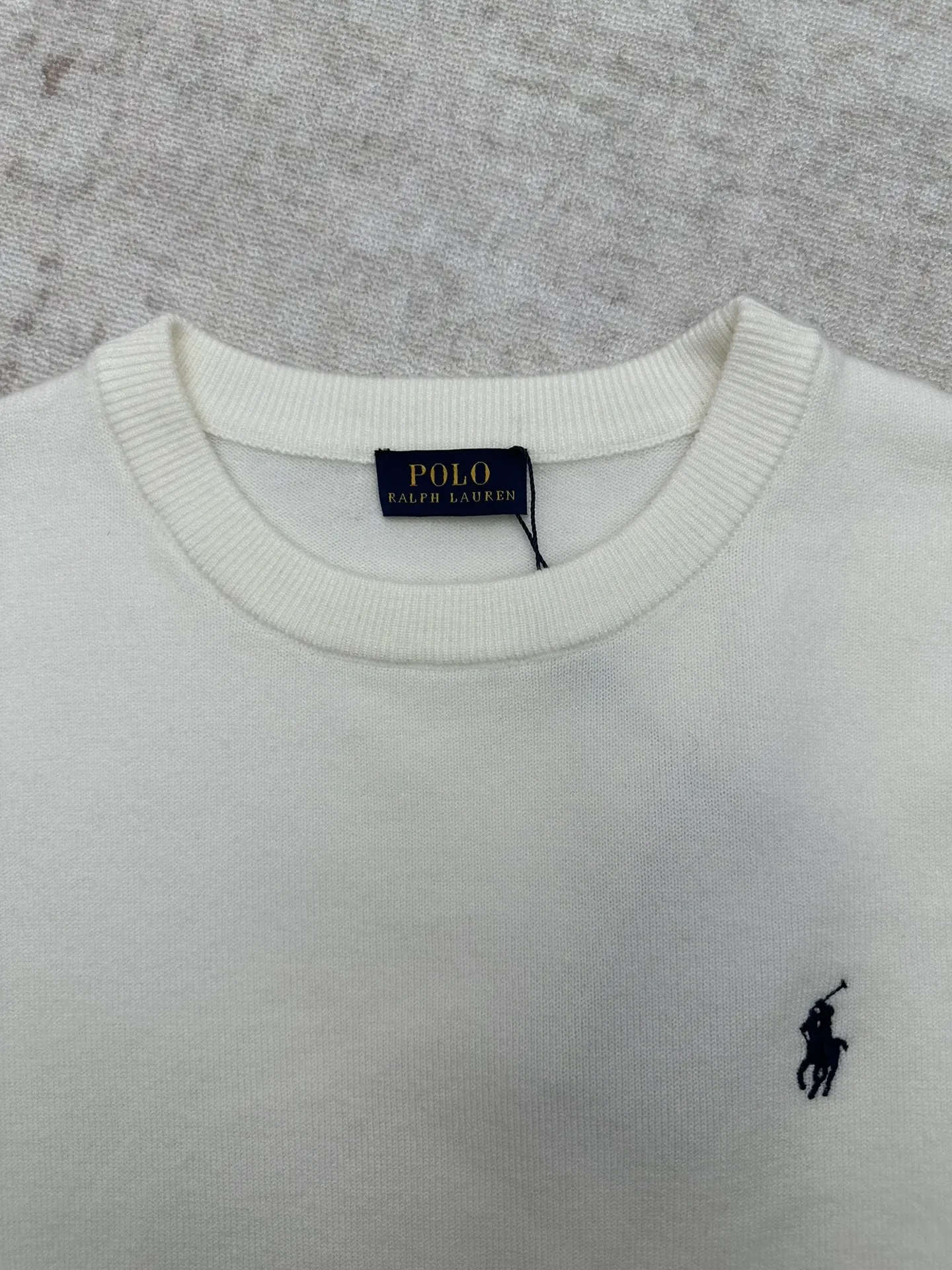 Embroidered Cotton Crew-Neck Sweater D34013996 — view 3