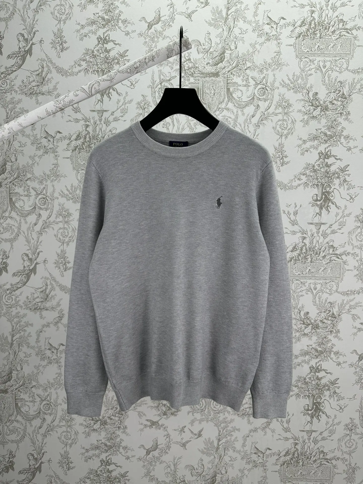 Textured Cotton Crew-Neck Sweater D34013994